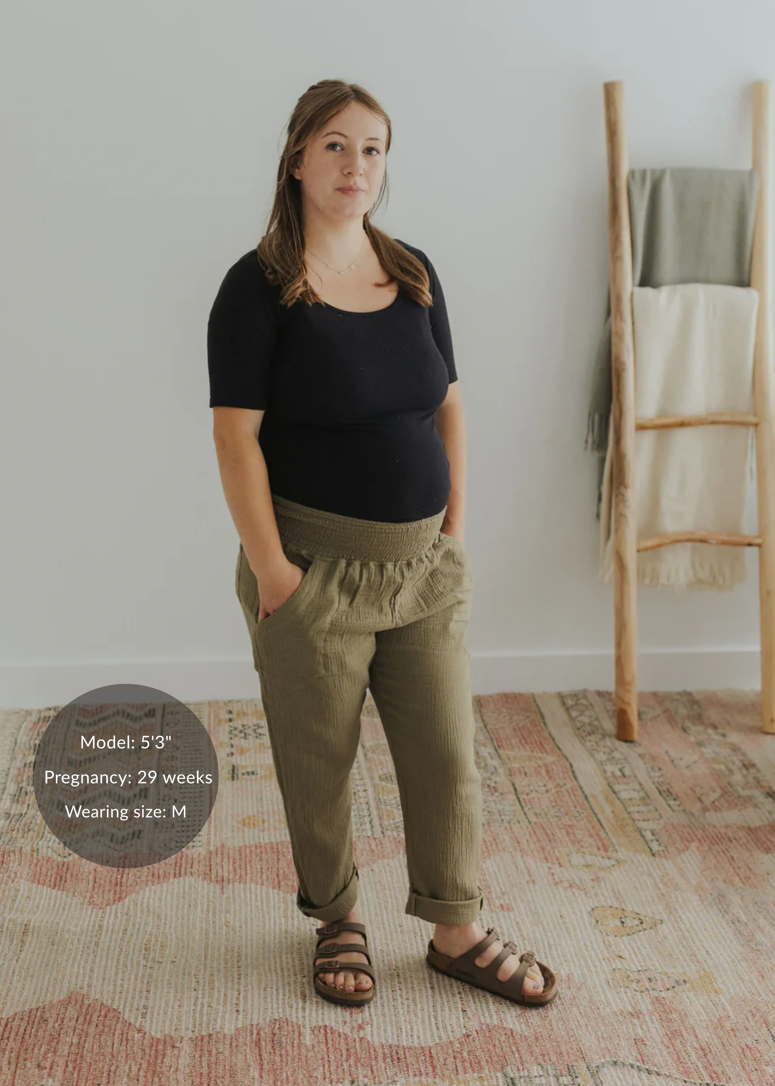 Everyday Breeze Pant in Cotton Gauze - Image 11