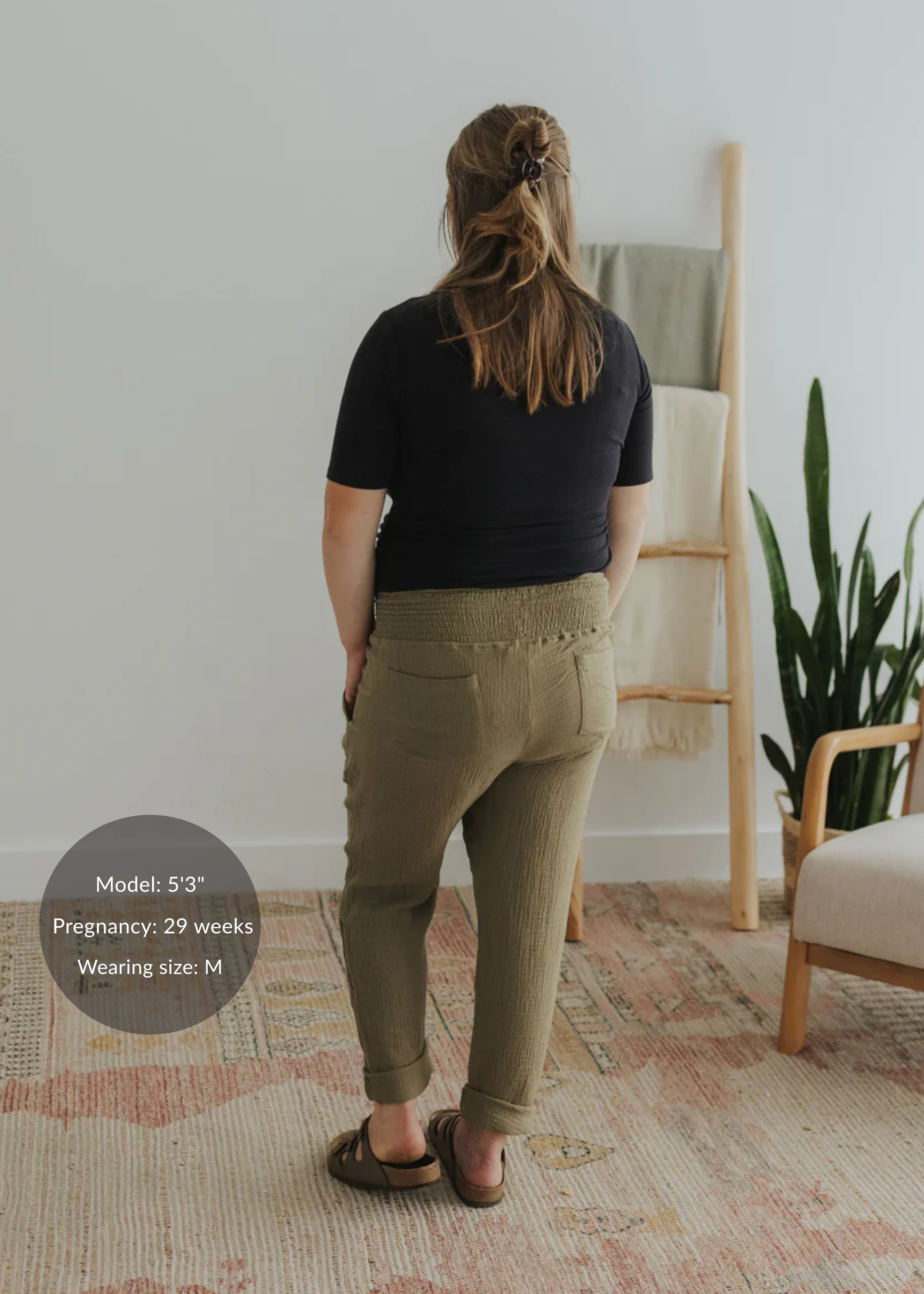 Everyday Breeze Pant in Cotton Gauze - Image 13