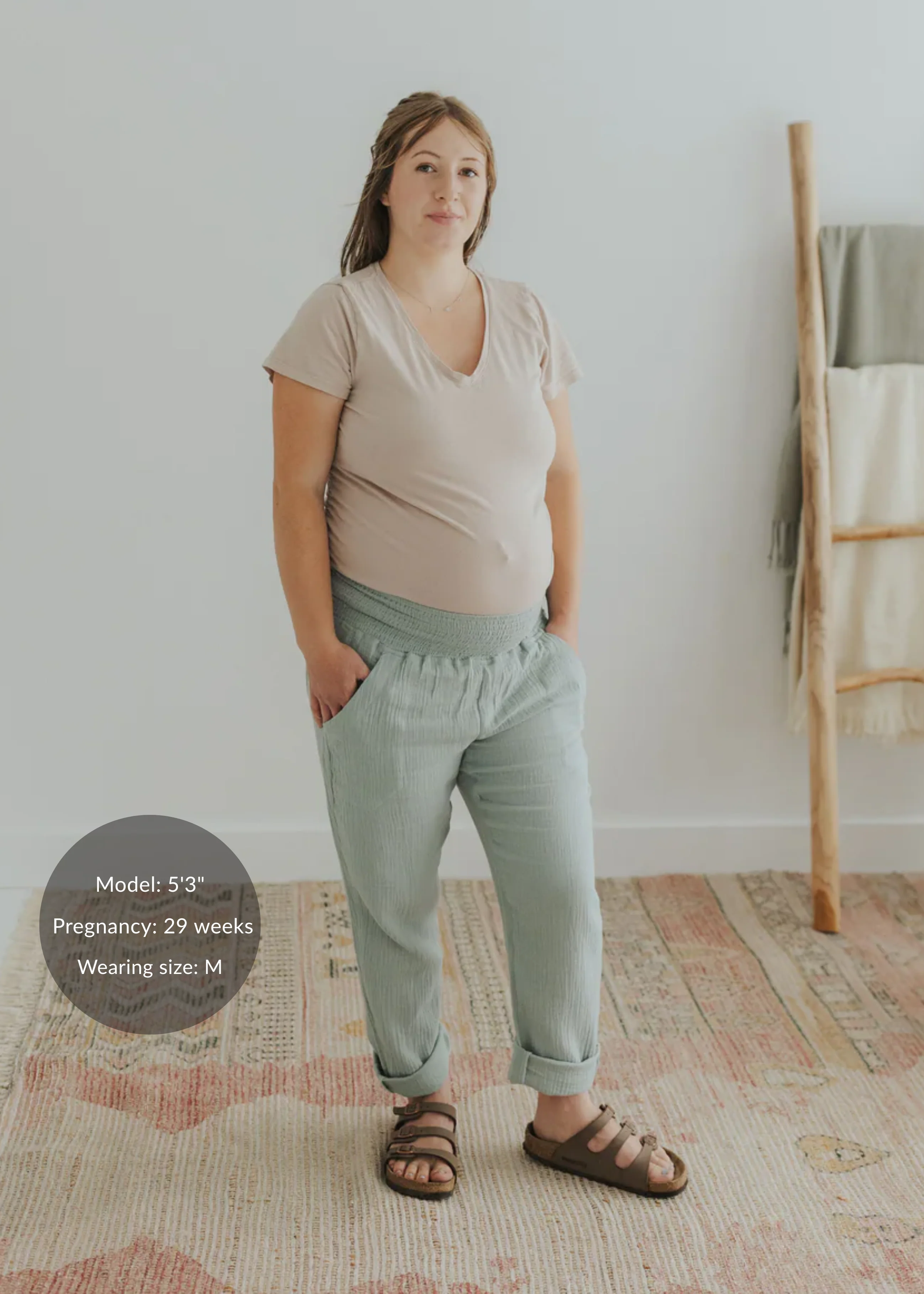 Everyday Breeze Pant in Cotton Gauze - Image 16