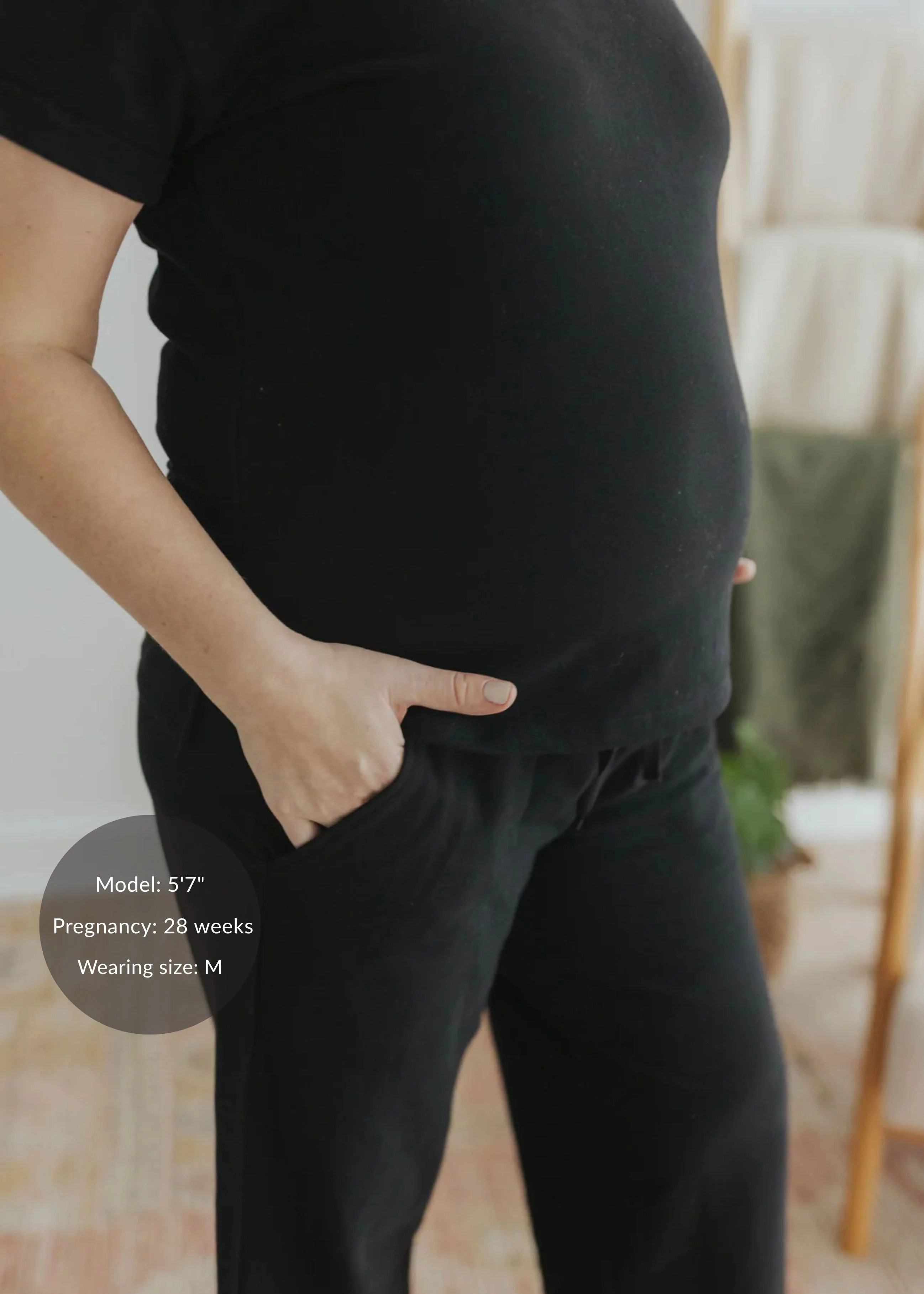 Lounge Pants + Top in Cotton Fleece - Image 3