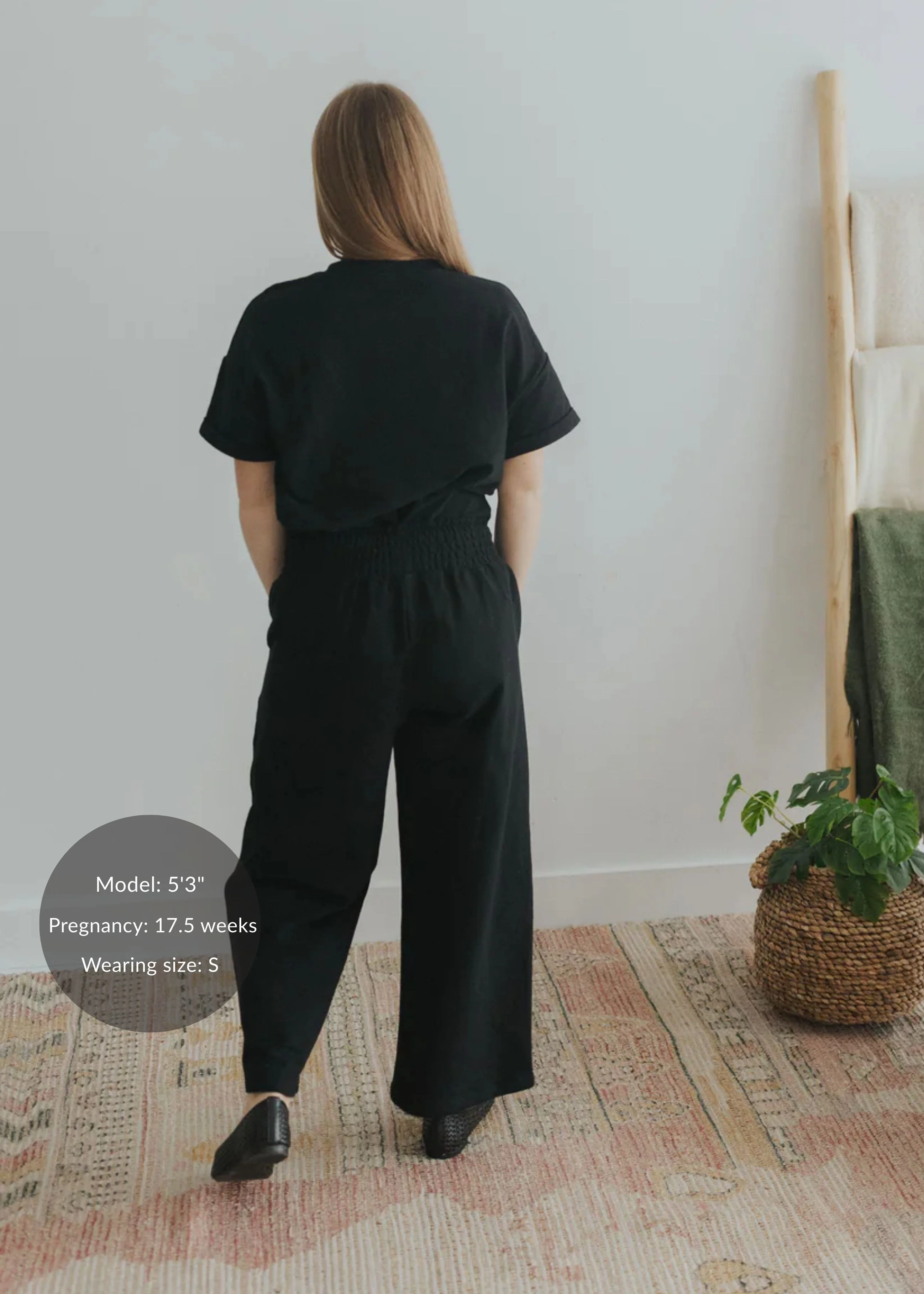 Lounge Pants + Top in Cotton Fleece - Image 7