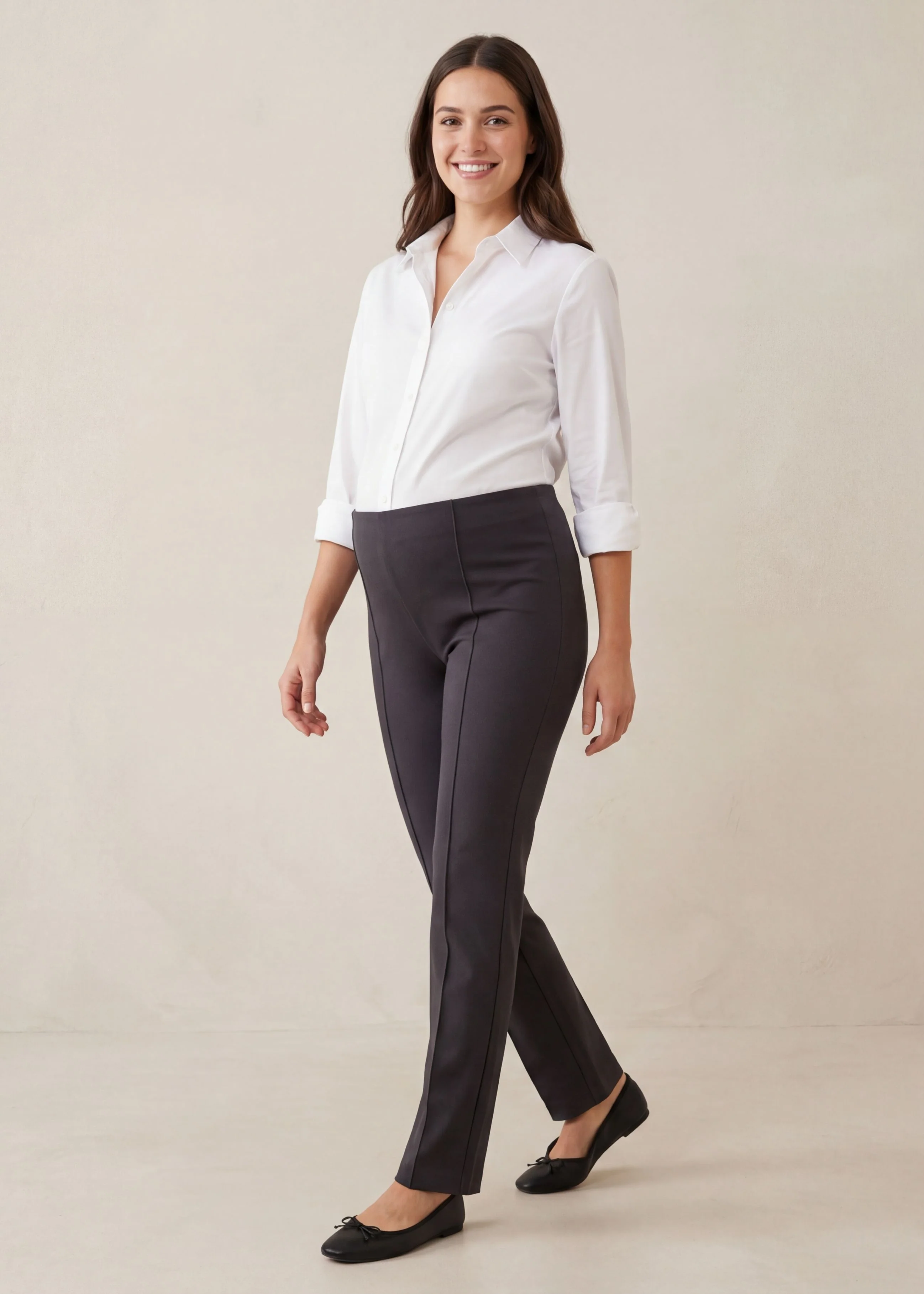 The Dressy Stretch Pant in Ponte - Image 10
