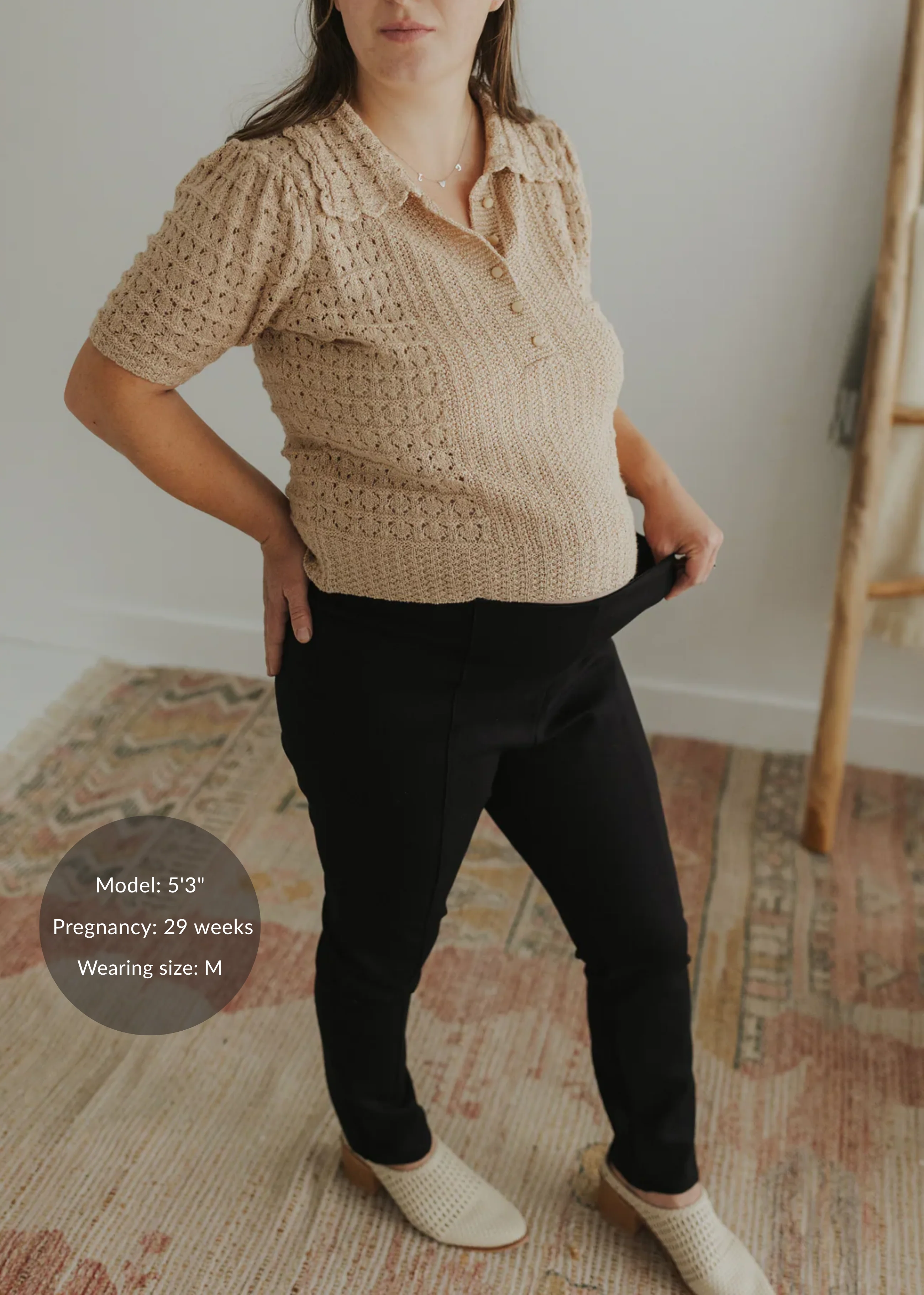 The Dressy Stretch Pant in Ponte - Image 3