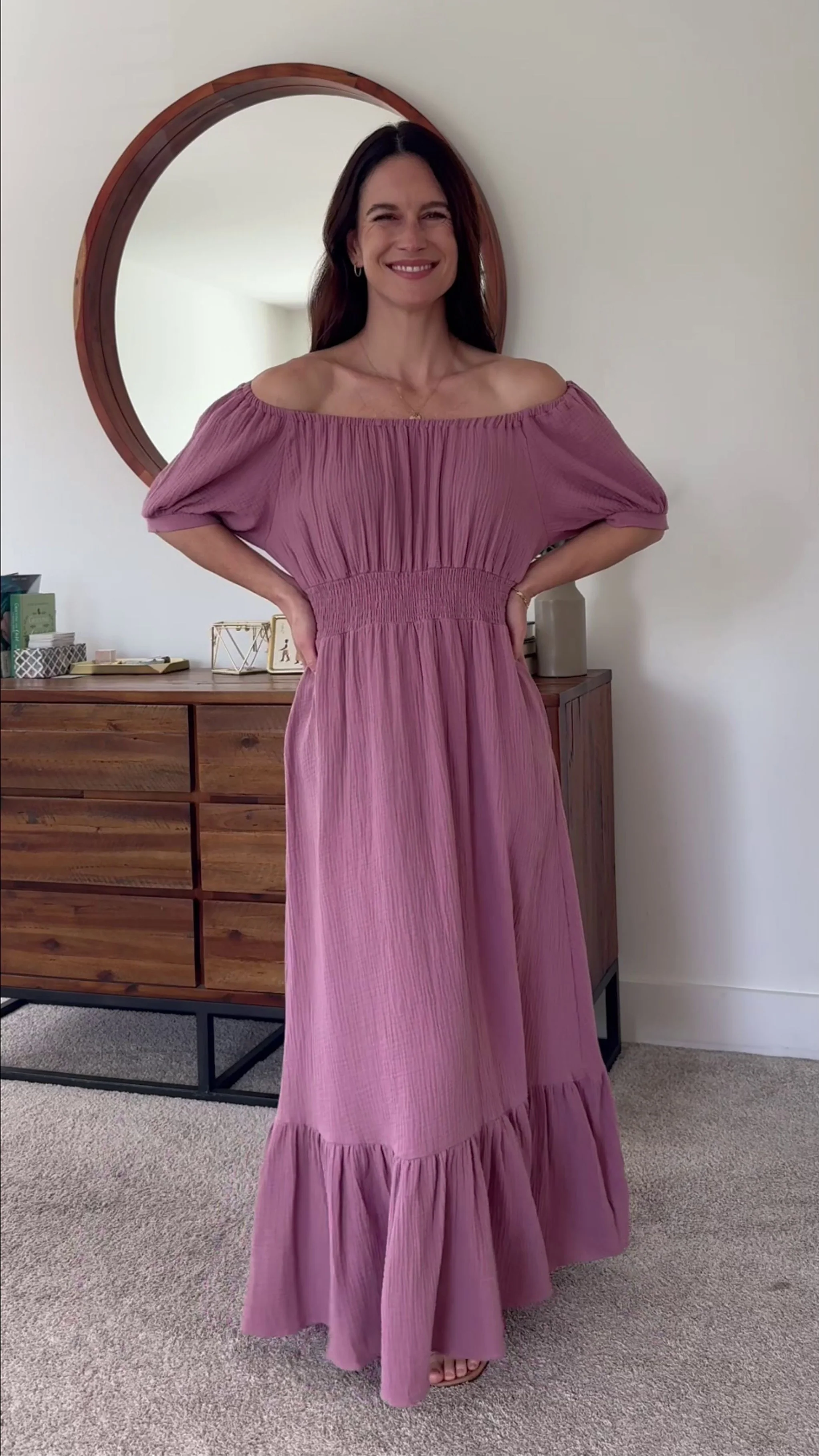 Ella Dress in Cotton Gauze - Image 4