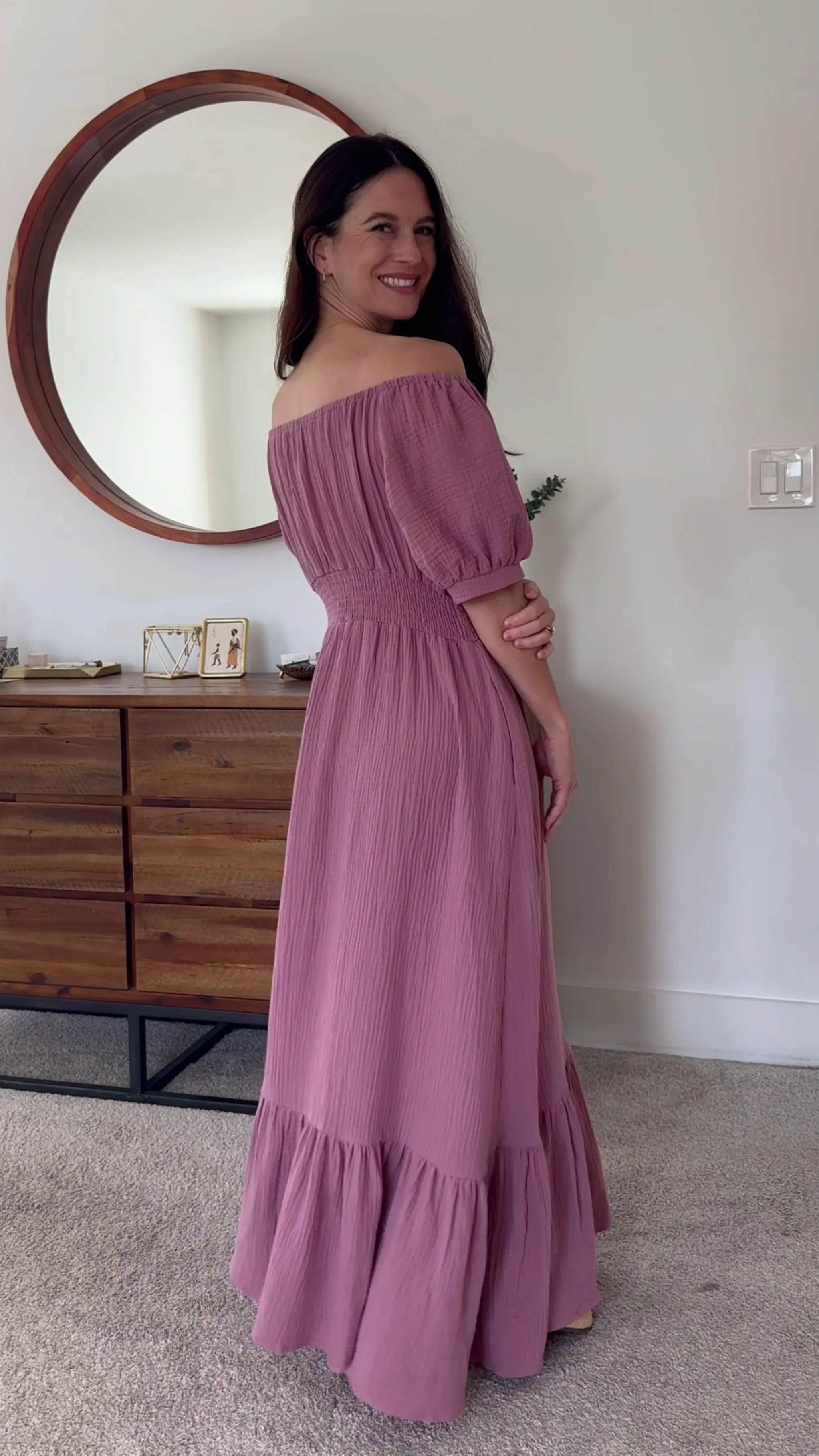 Ella Dress in Cotton Gauze - Image 5