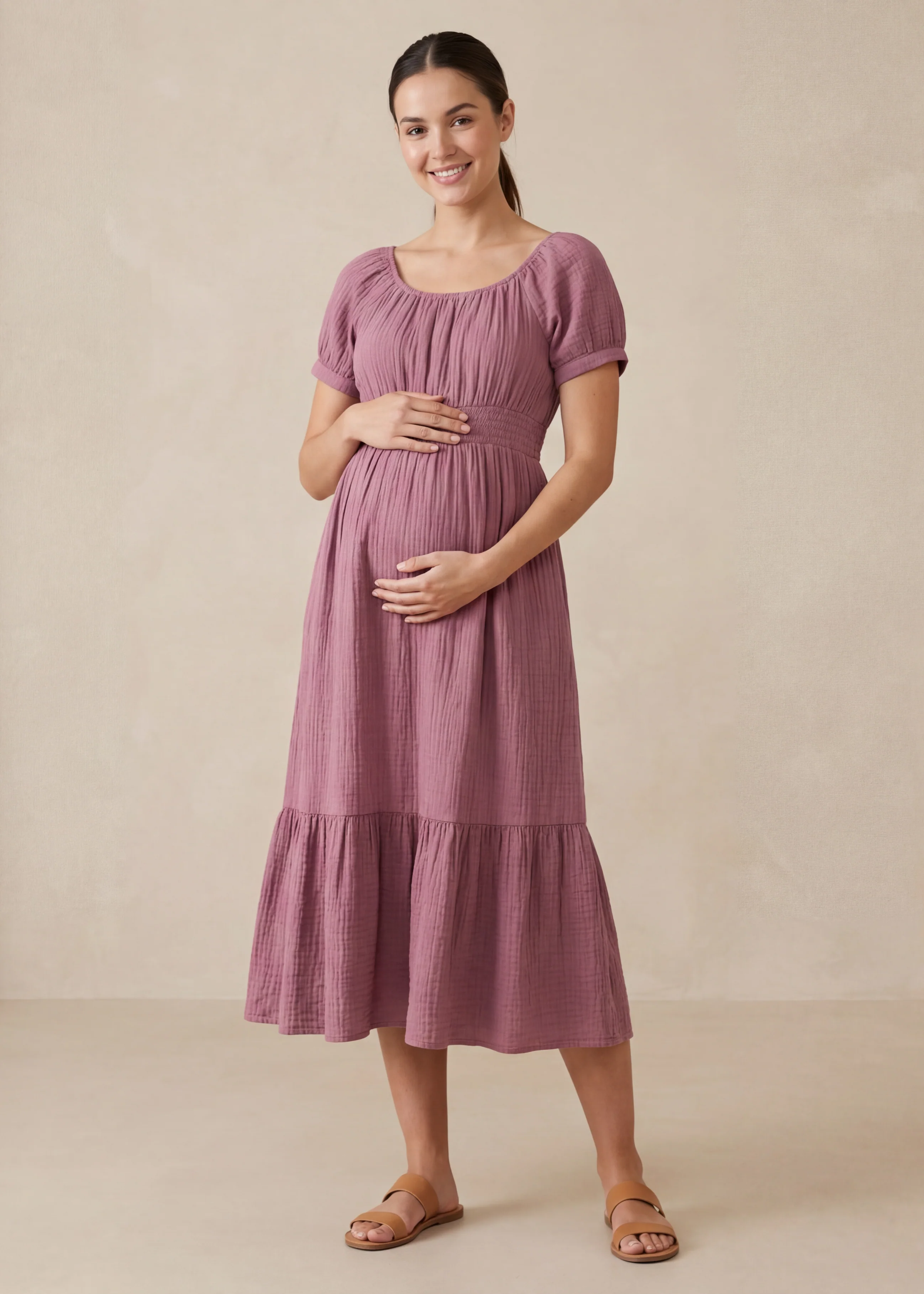 Ella Dress in Cotton Gauze - Image 6