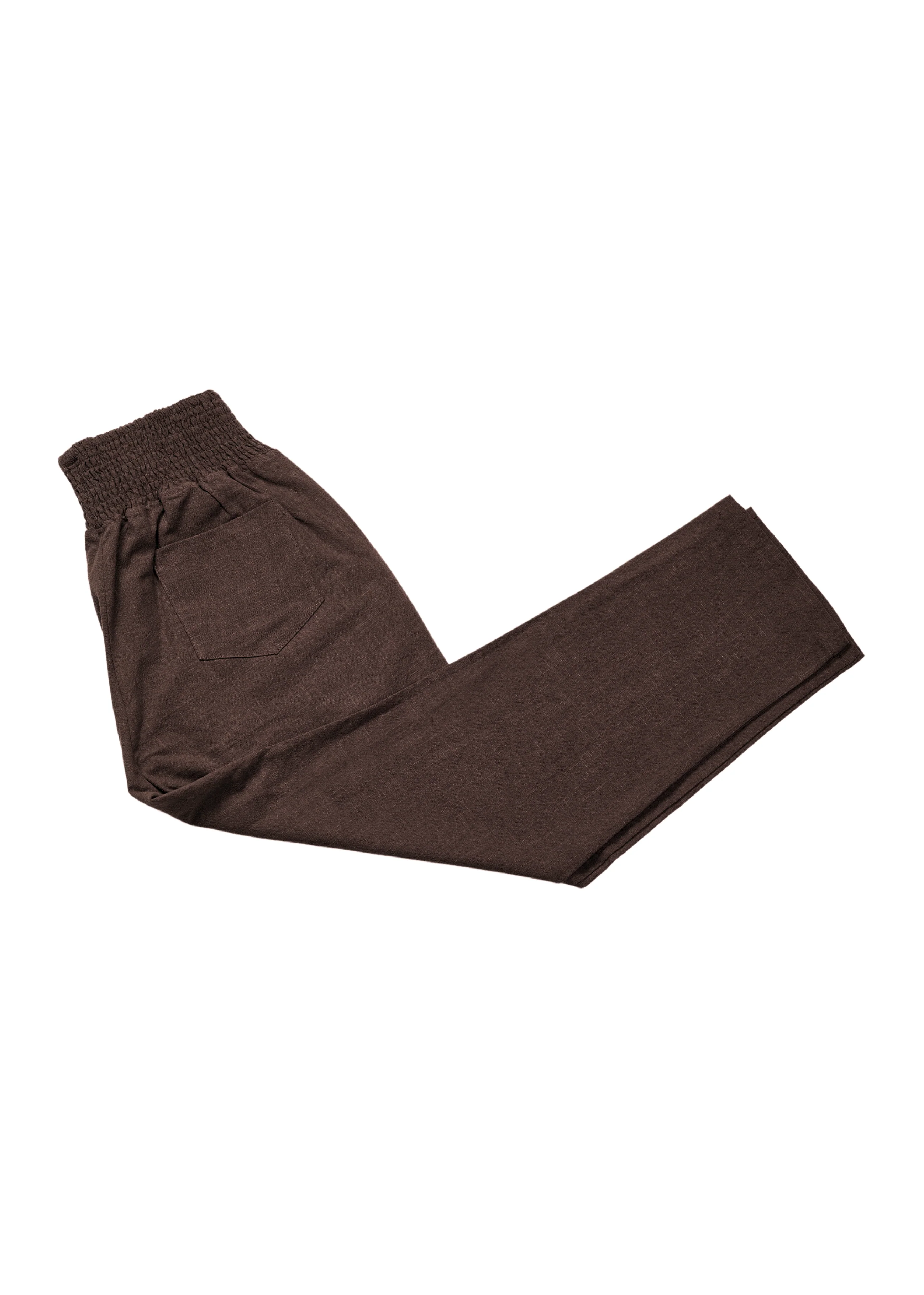 Everyday Smocked Linen Pant - Extended Inseam - Image 20
