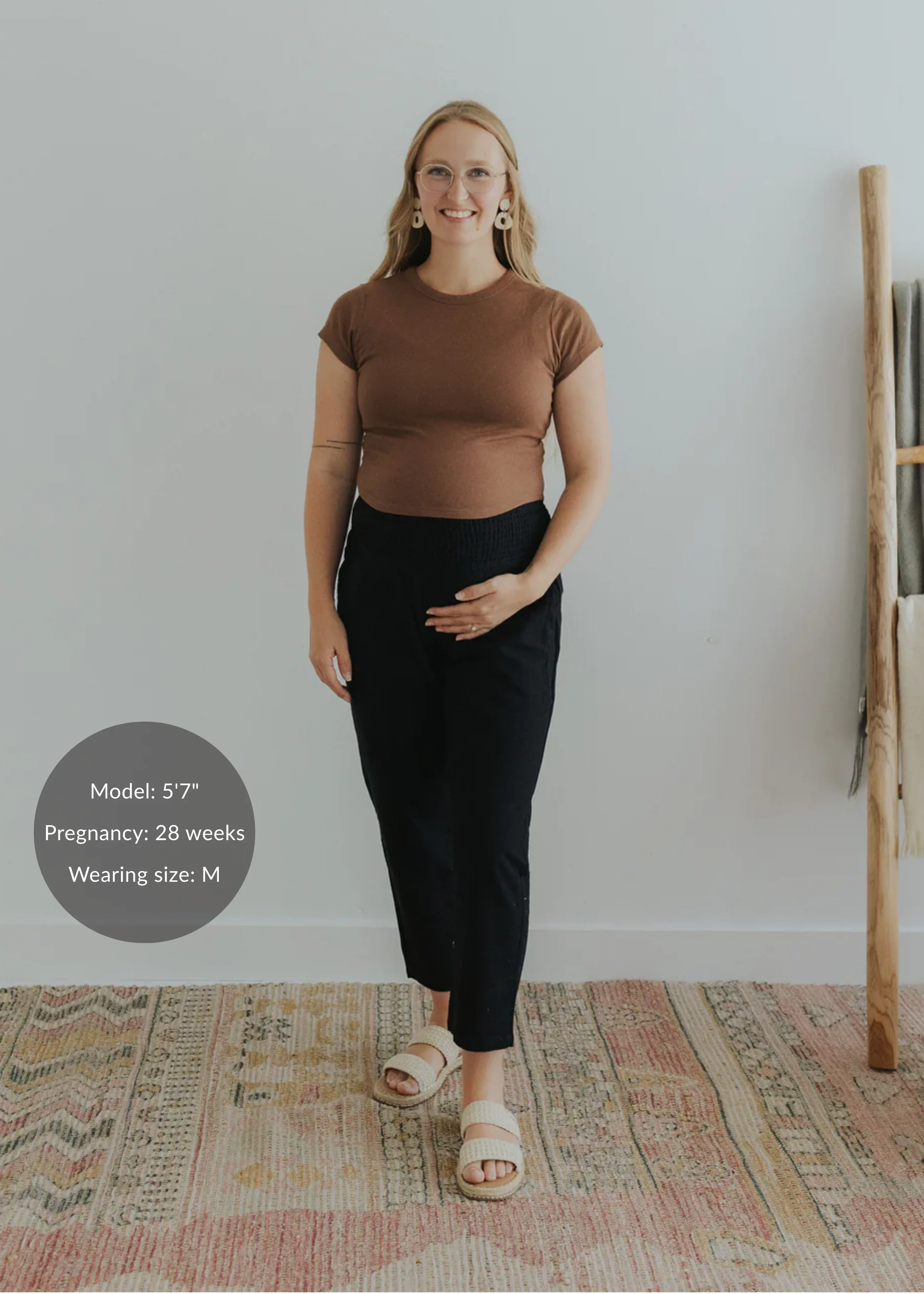 Everyday Transitional Smocked Linen Pant - Image 15