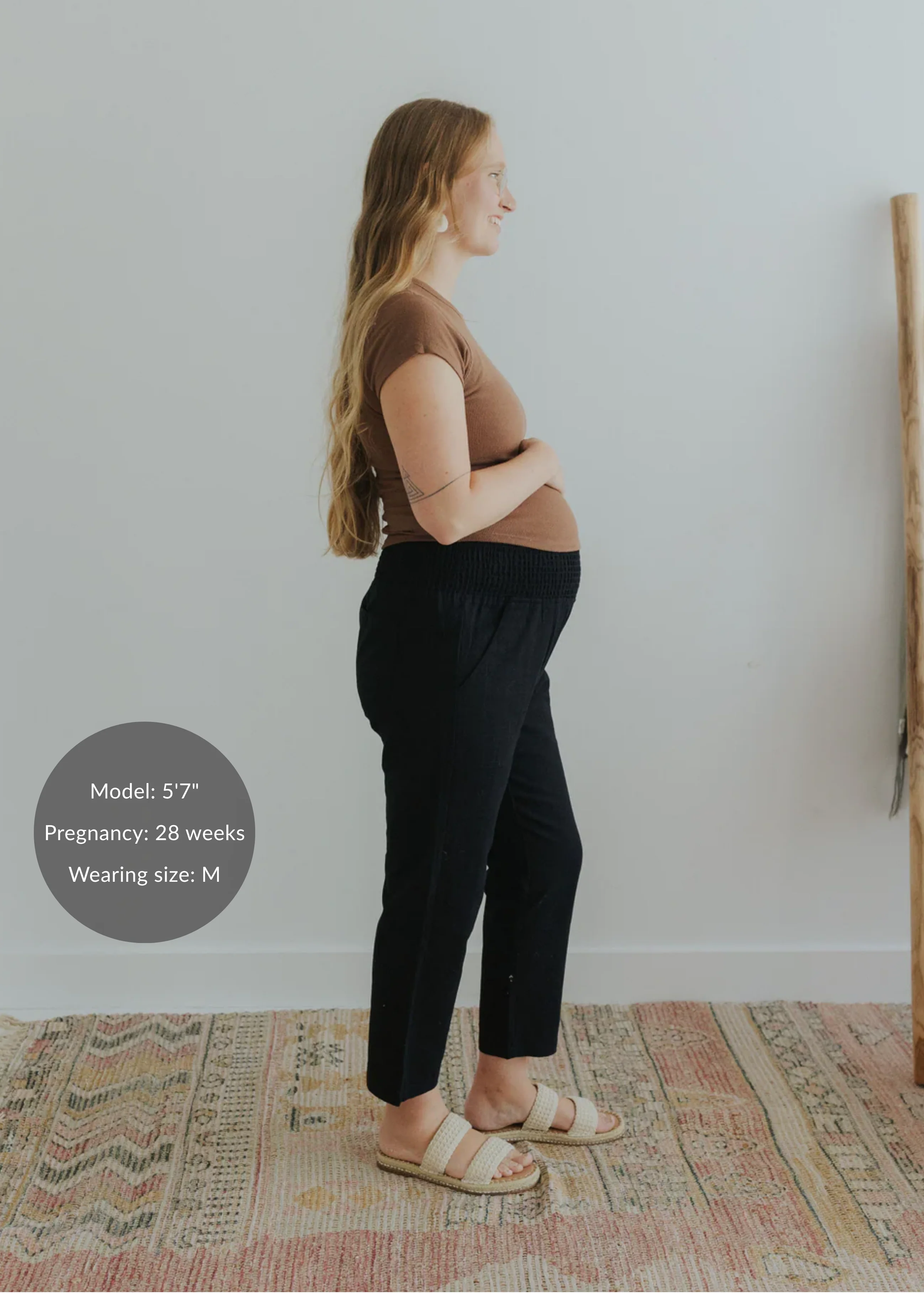 Everyday Transitional Smocked Linen Pant - Image 16