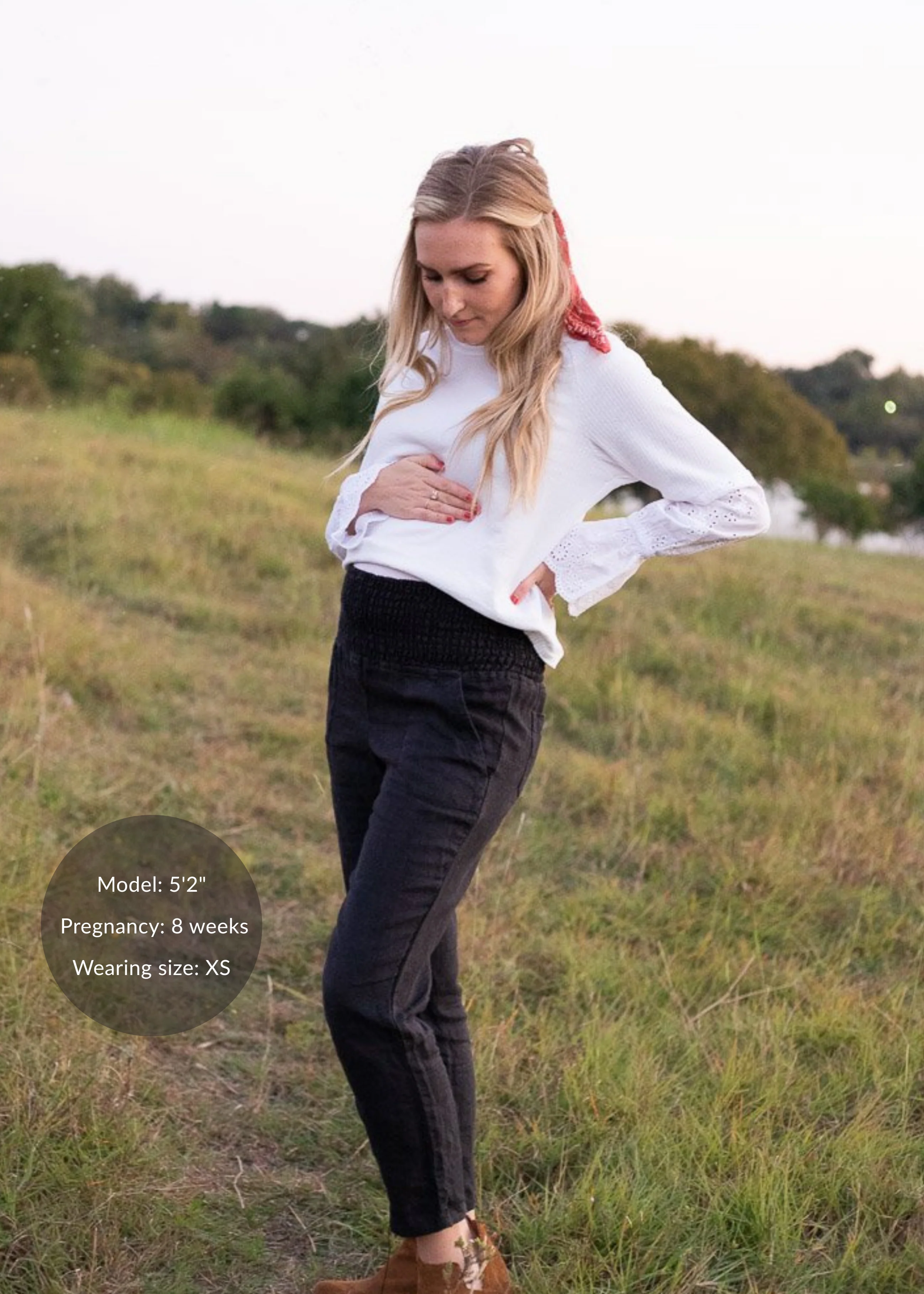 Everyday Transitional Smocked Linen Pant - Image 26