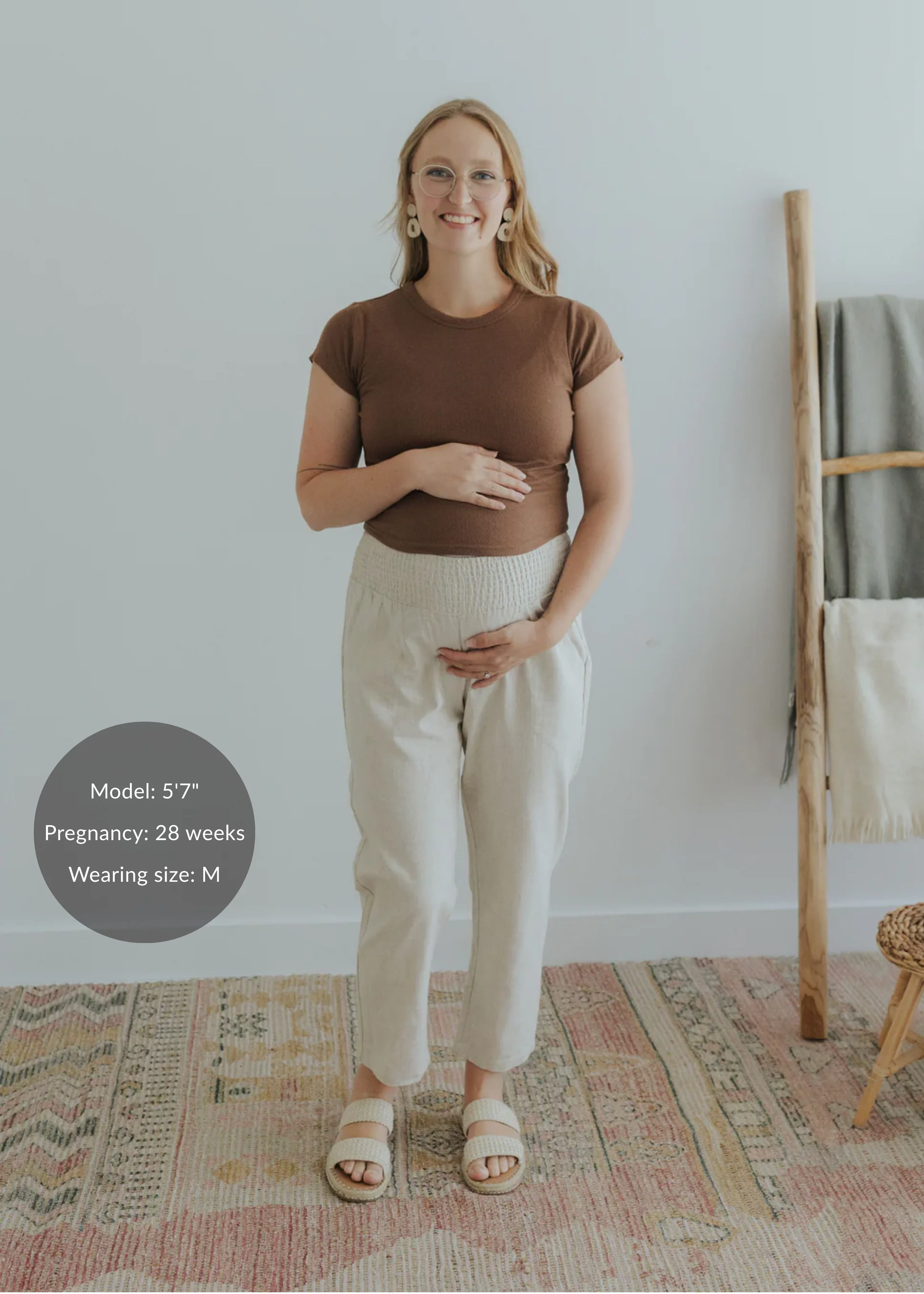 Everyday Transitional Smocked Linen Pant - Image 29