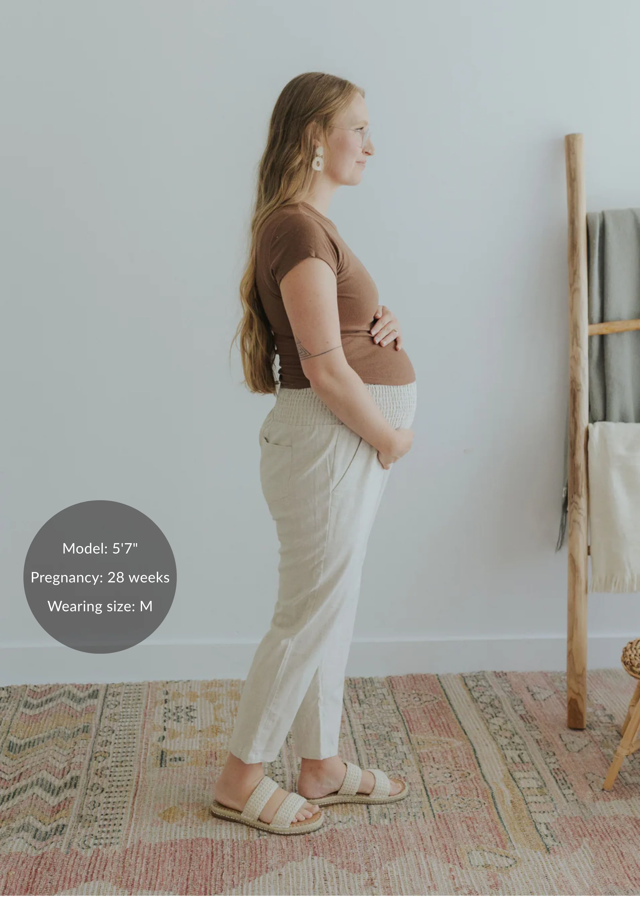 Everyday Transitional Smocked Linen Pant - Image 30