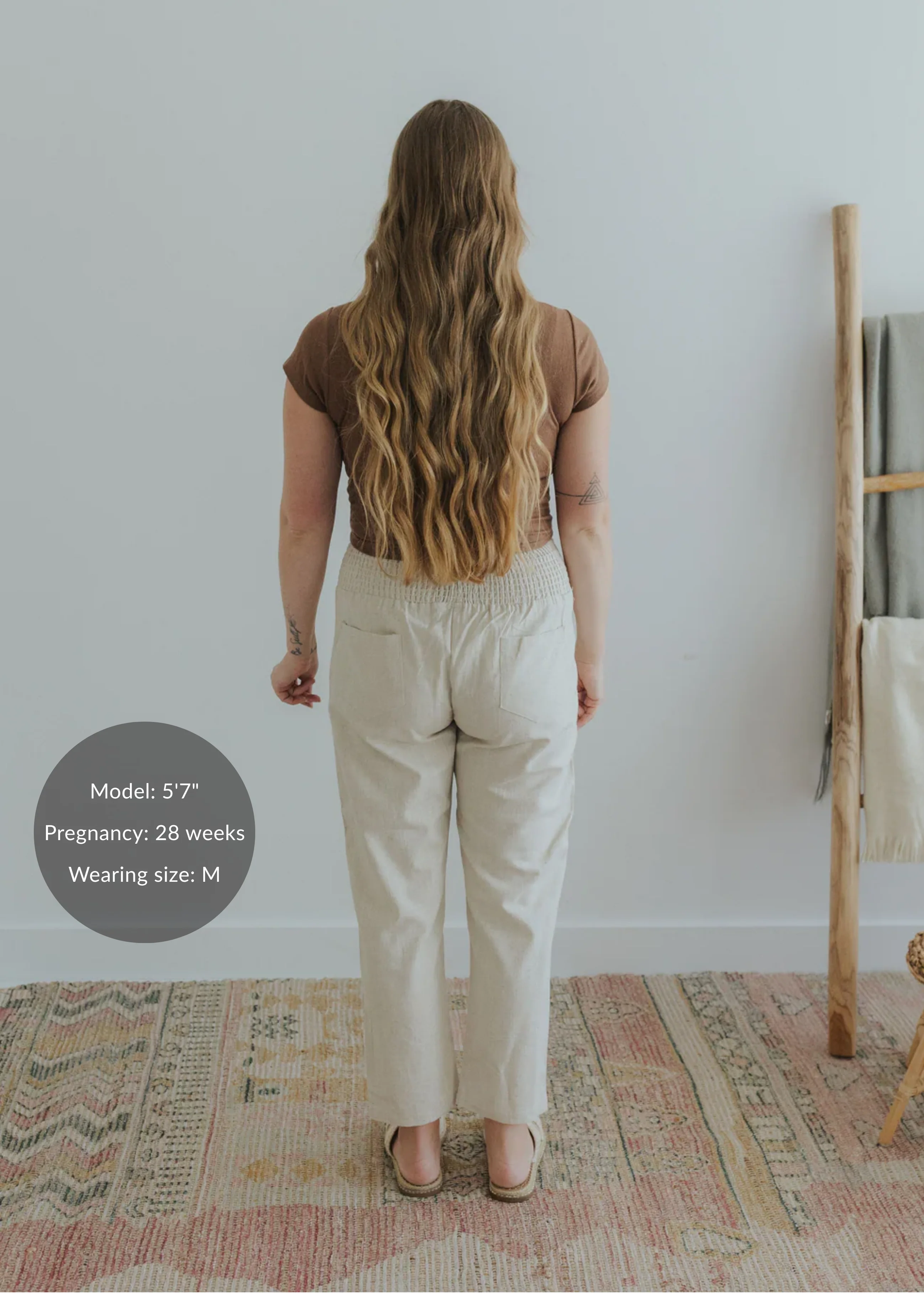 Everyday Transitional Smocked Linen Pant - Image 31