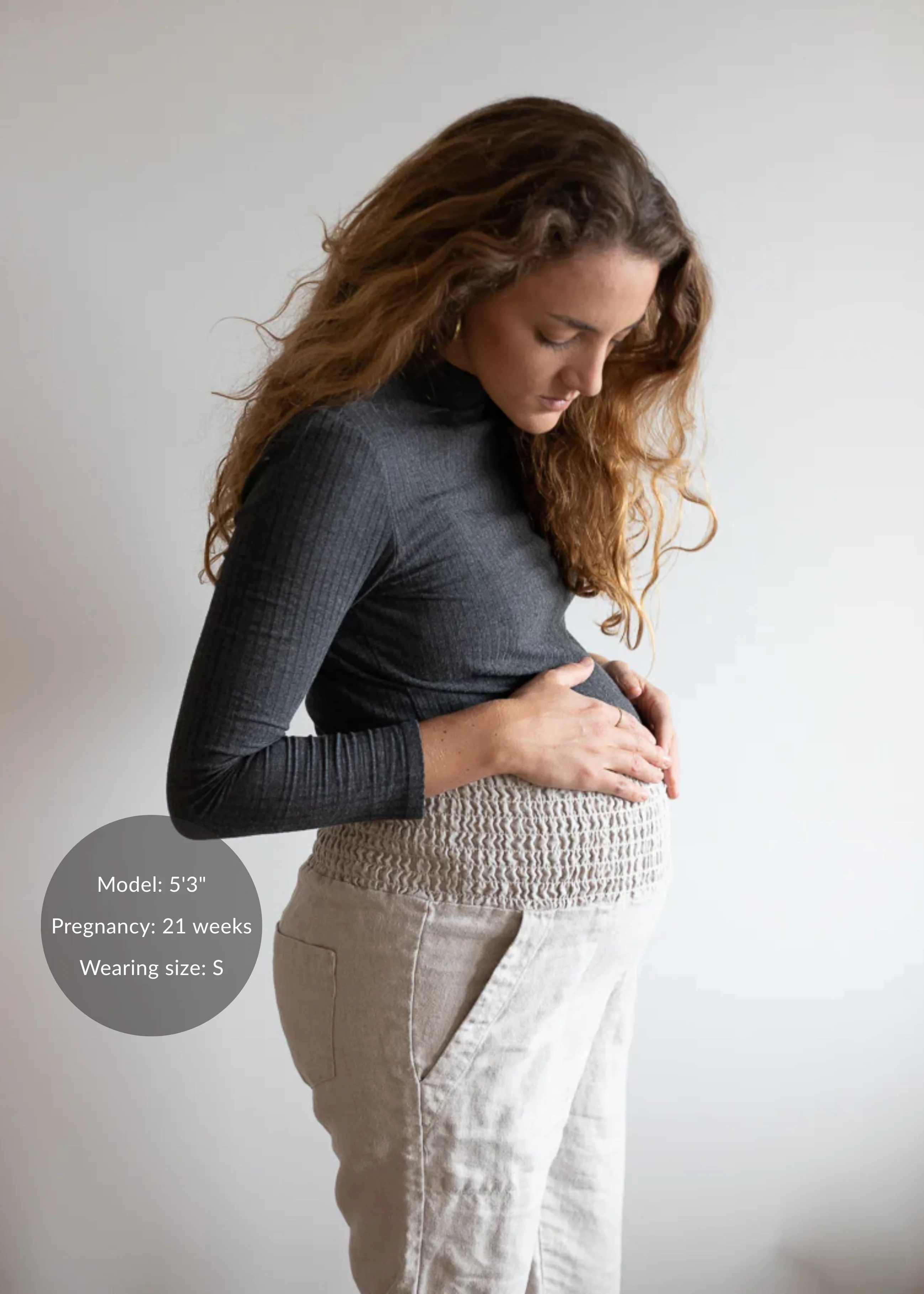 Everyday Transitional Smocked Linen Pant - Image 35