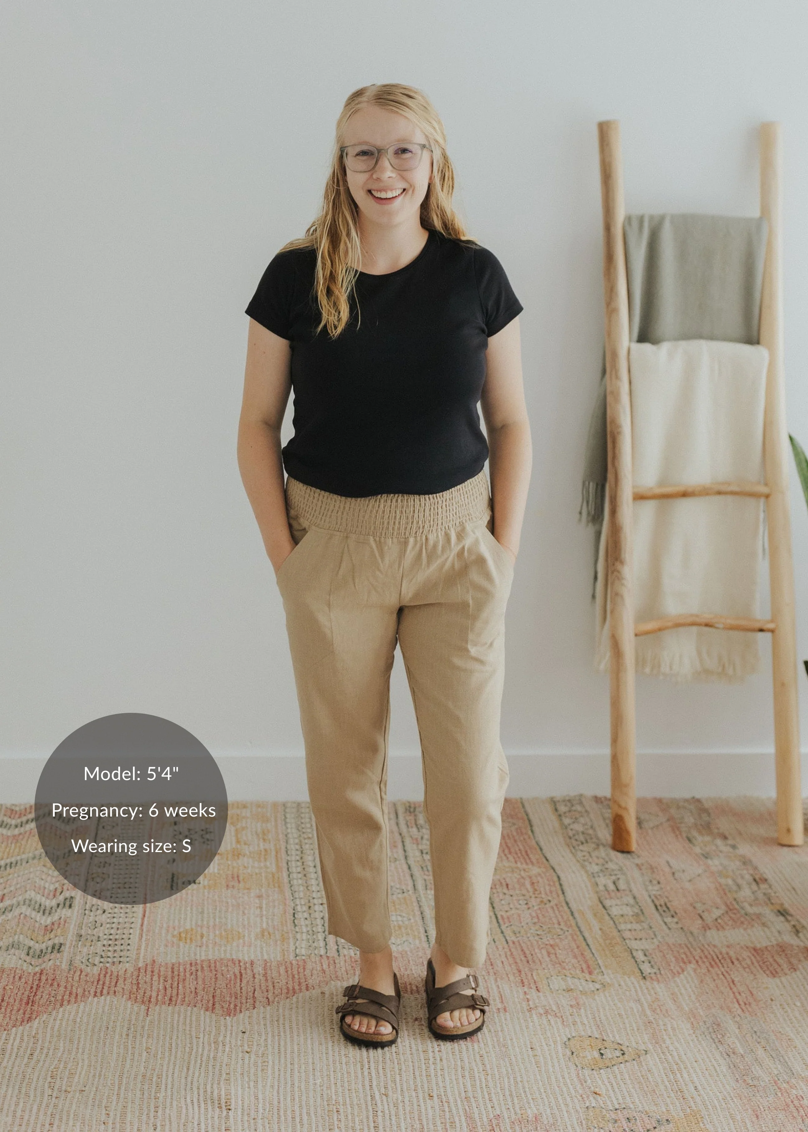 Everyday Transitional Smocked Linen Pant - Image 39