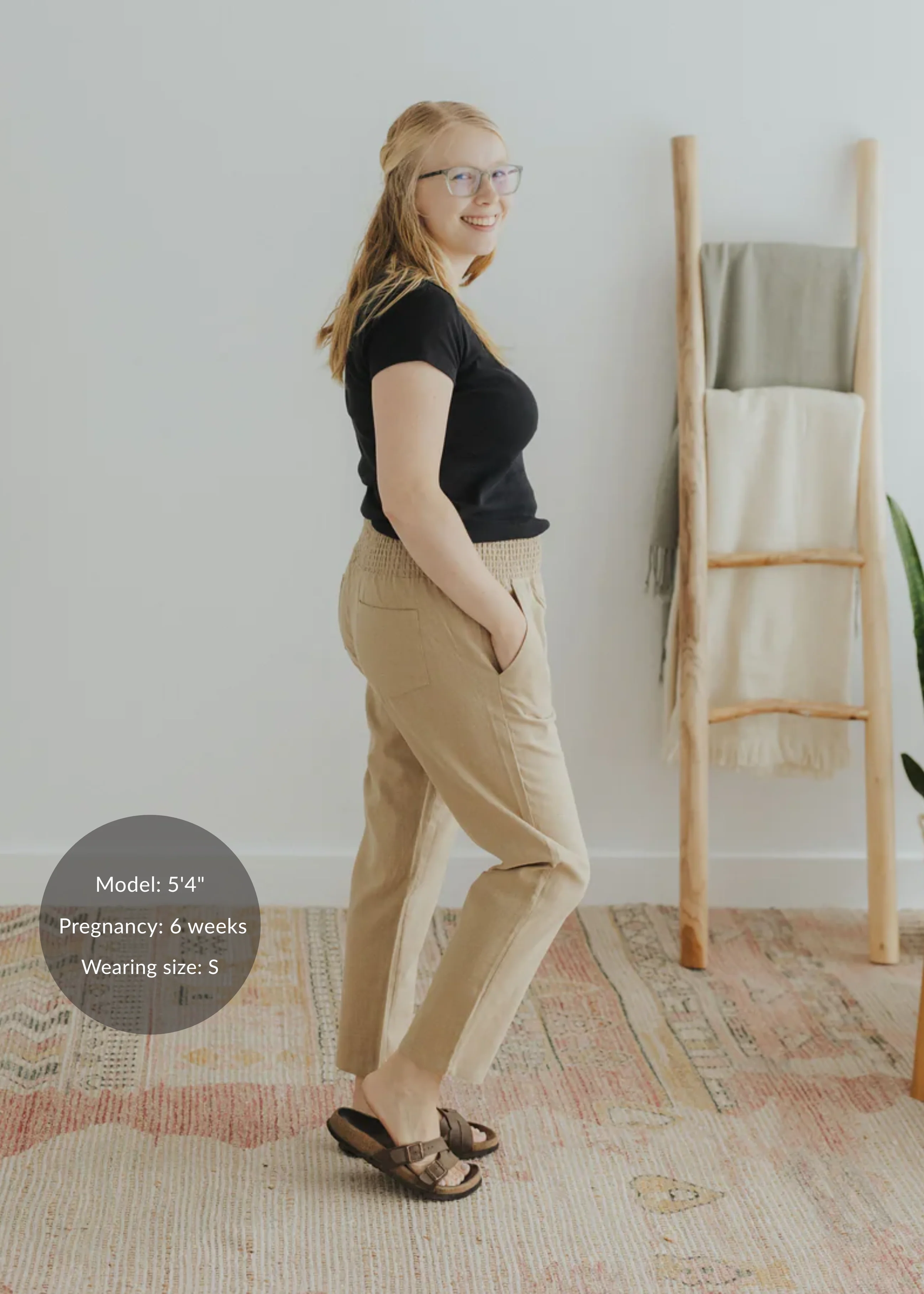 Everyday Transitional Smocked Linen Pant - Image 40
