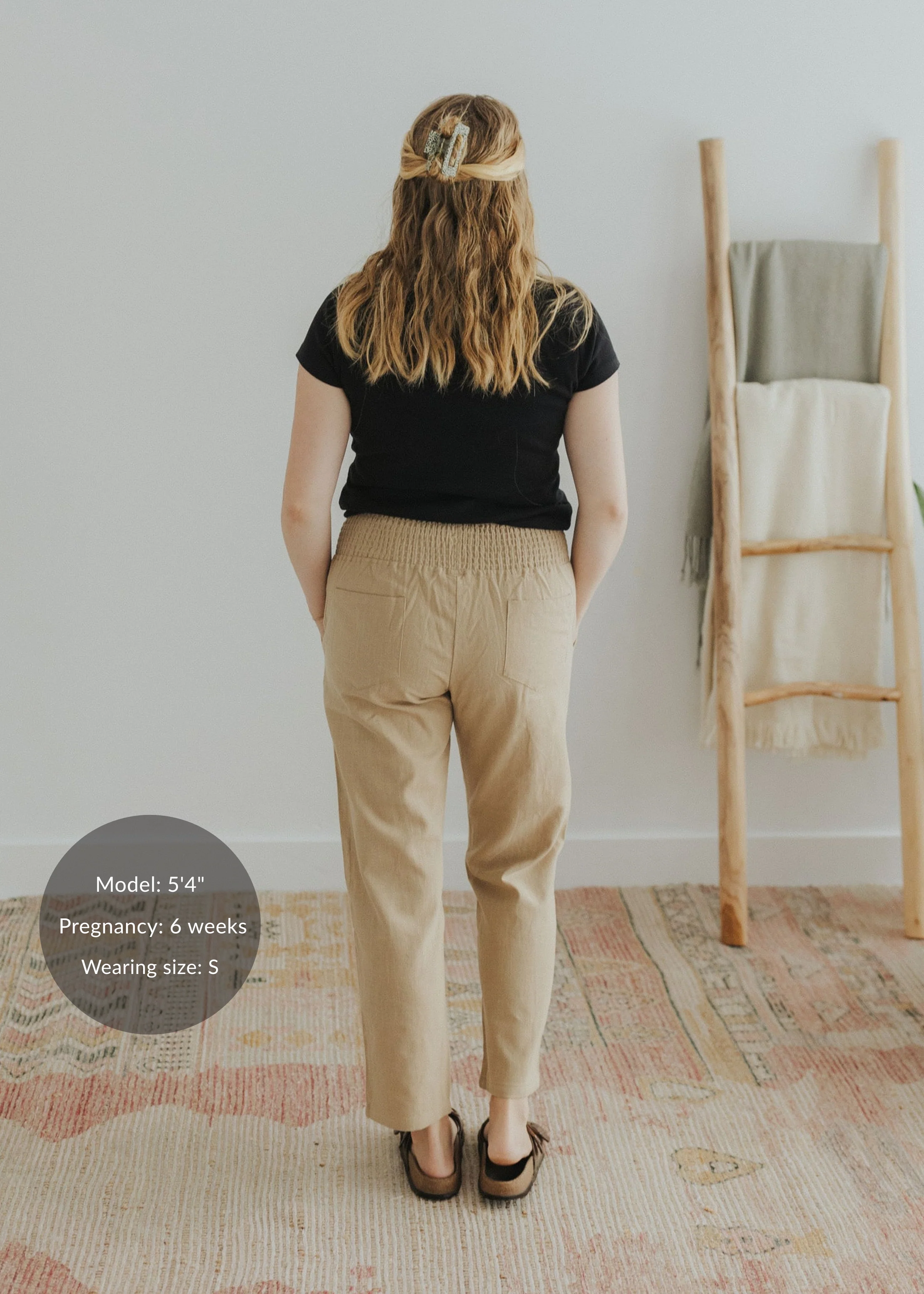Everyday Transitional Smocked Linen Pant - Image 41