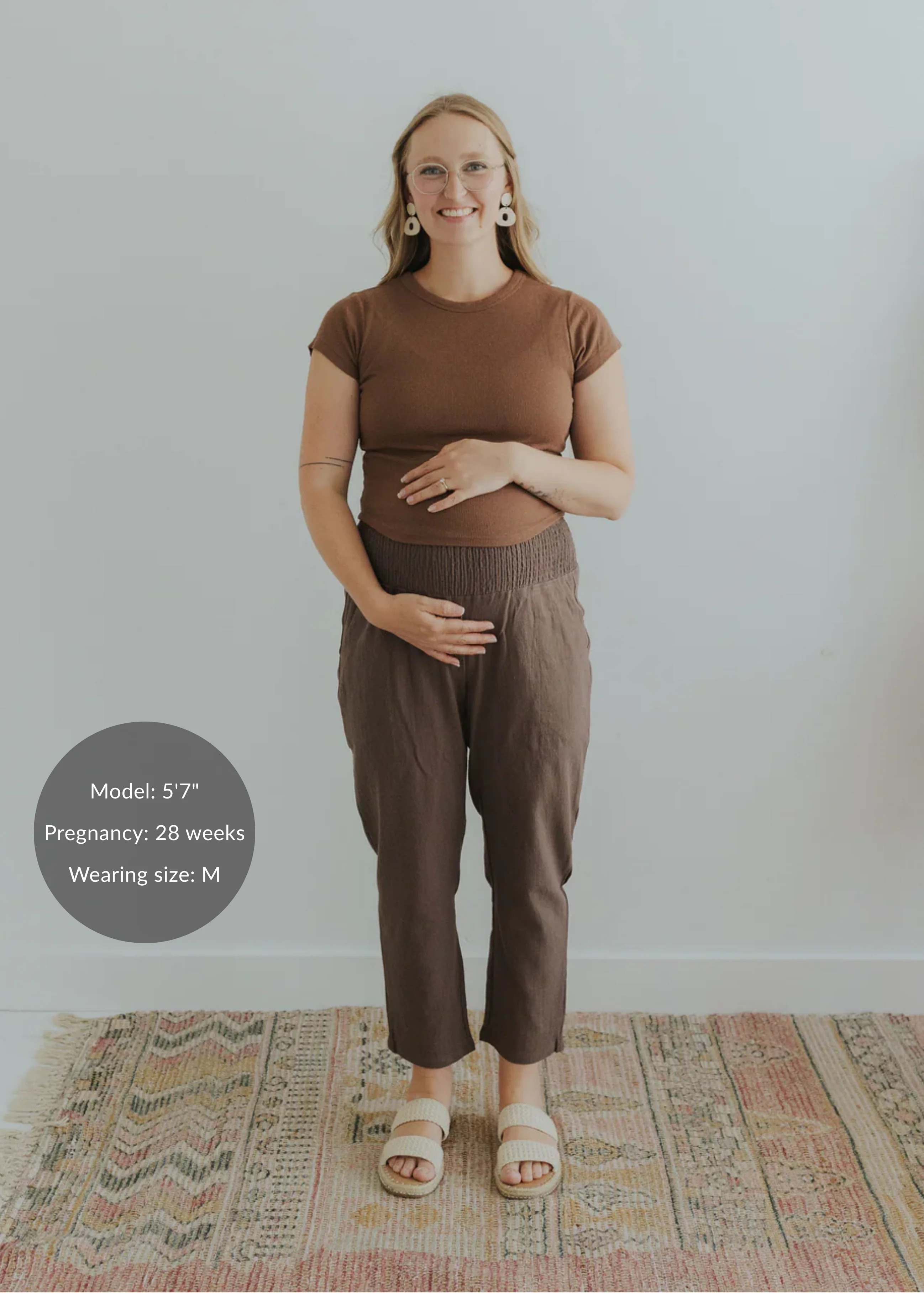 Everyday Transitional Smocked Linen Pant - Image 43