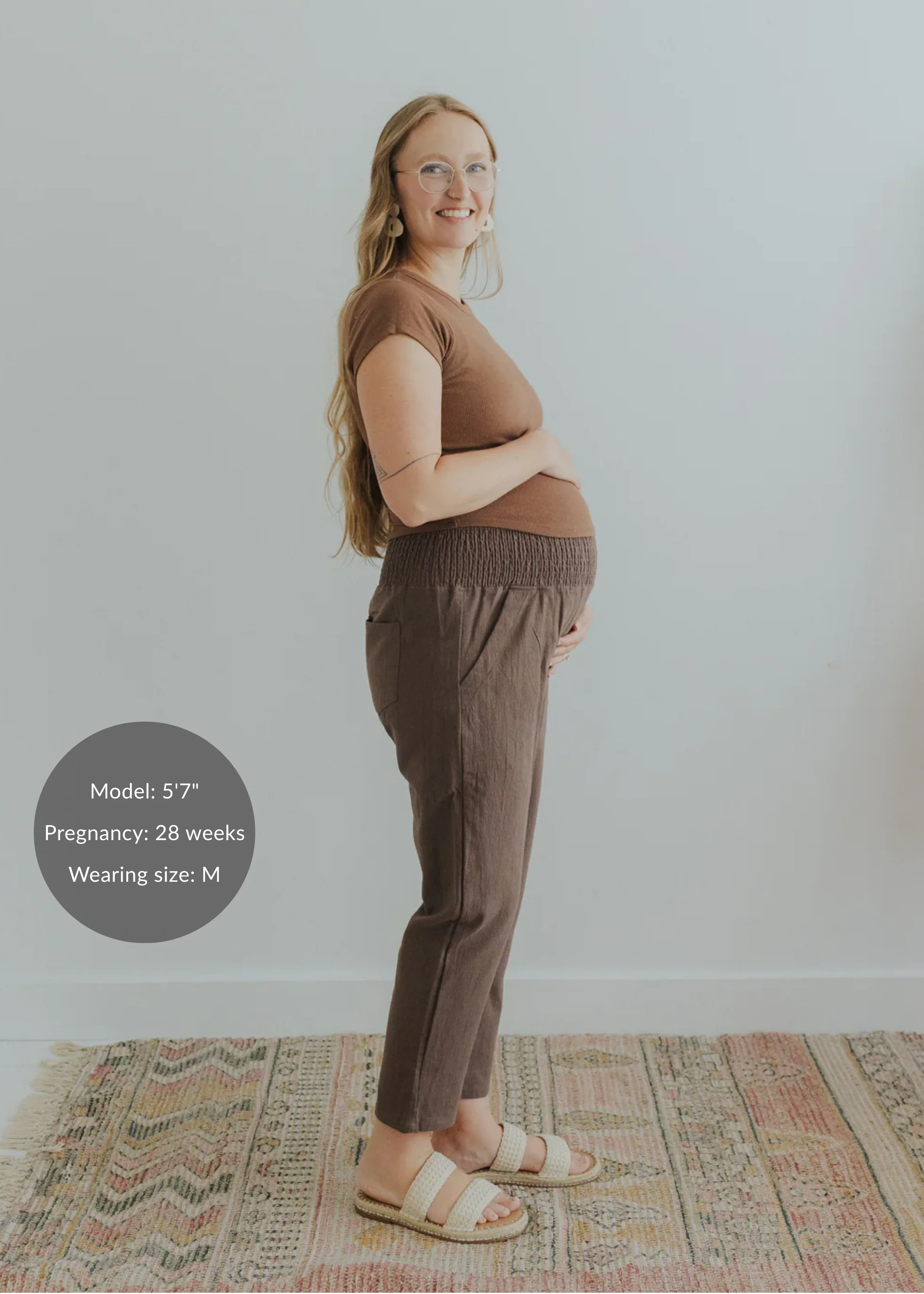 Everyday Transitional Smocked Linen Pant - Image 44