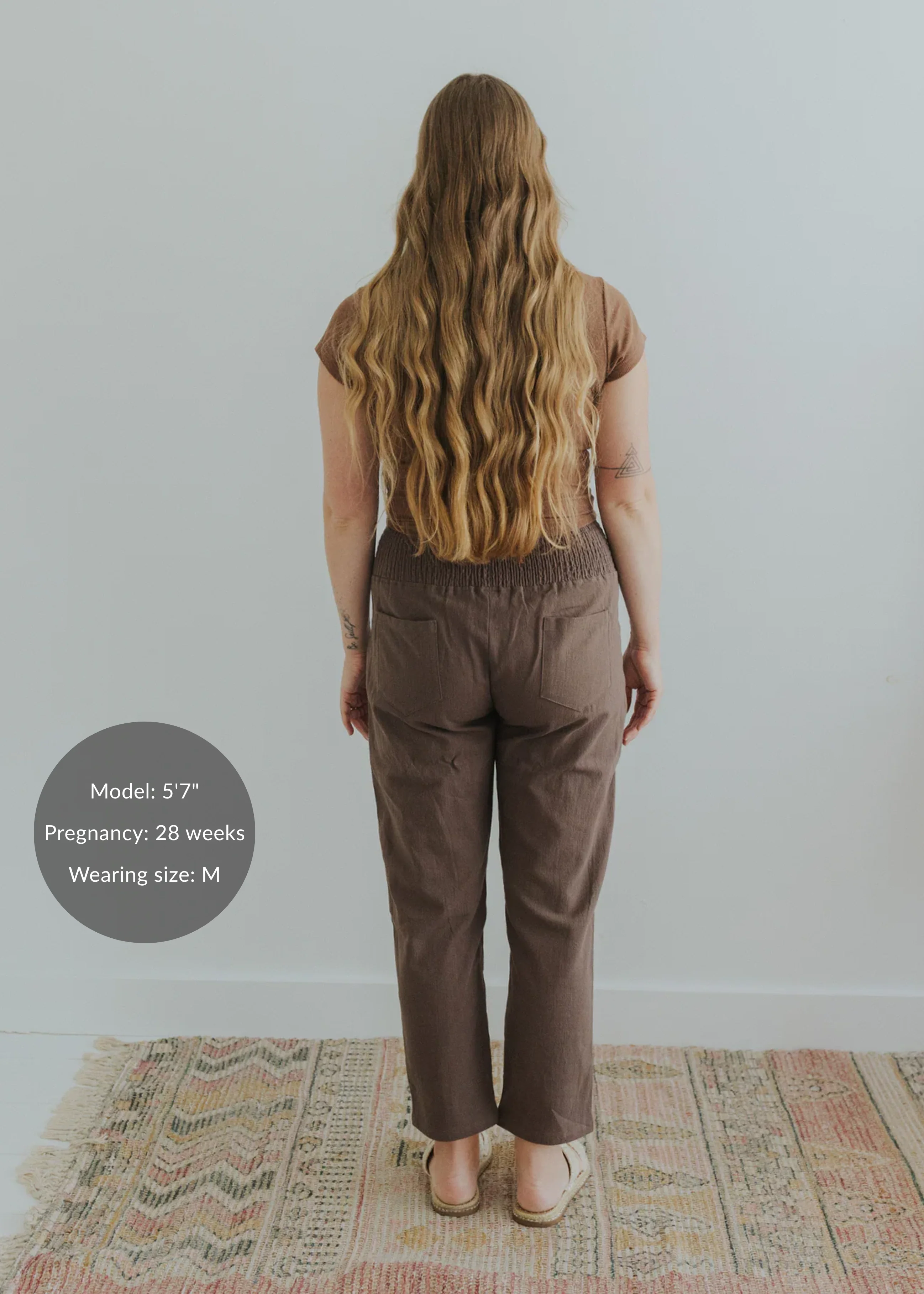 Everyday Transitional Smocked Linen Pant - Image 45