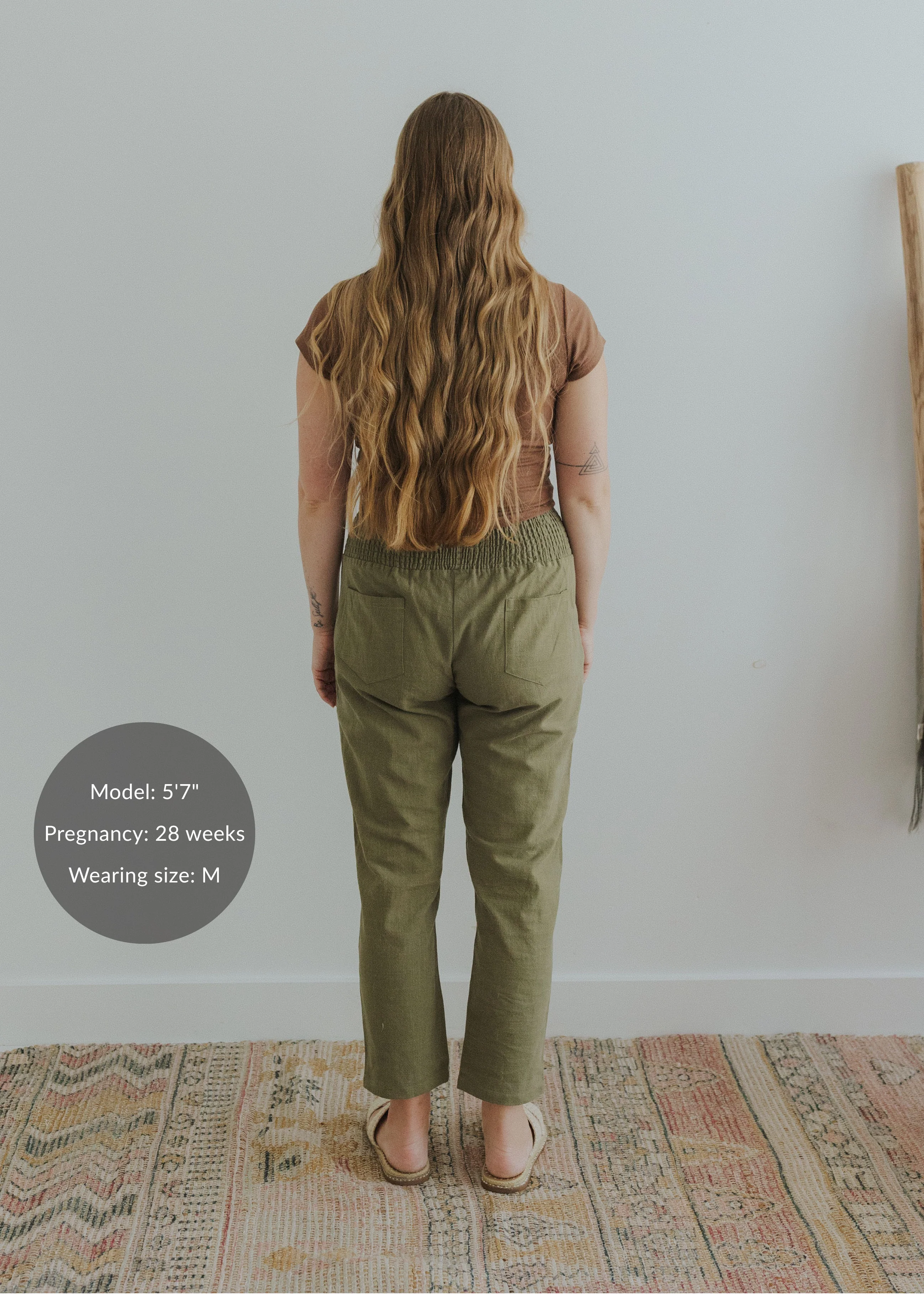 Everyday Transitional Smocked Linen Pant - Image 5