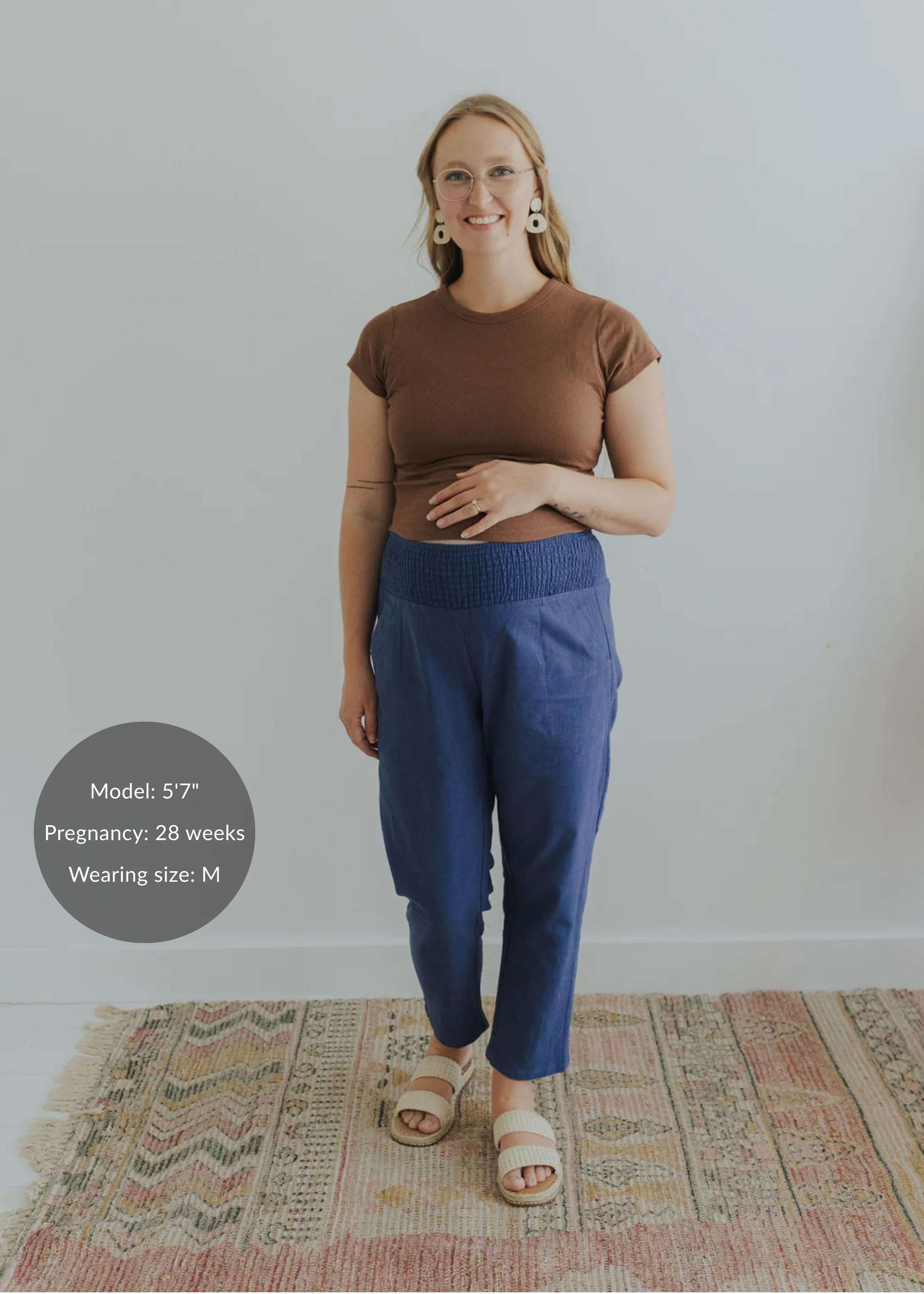 Everyday Transitional Smocked Linen Pant - Image 50