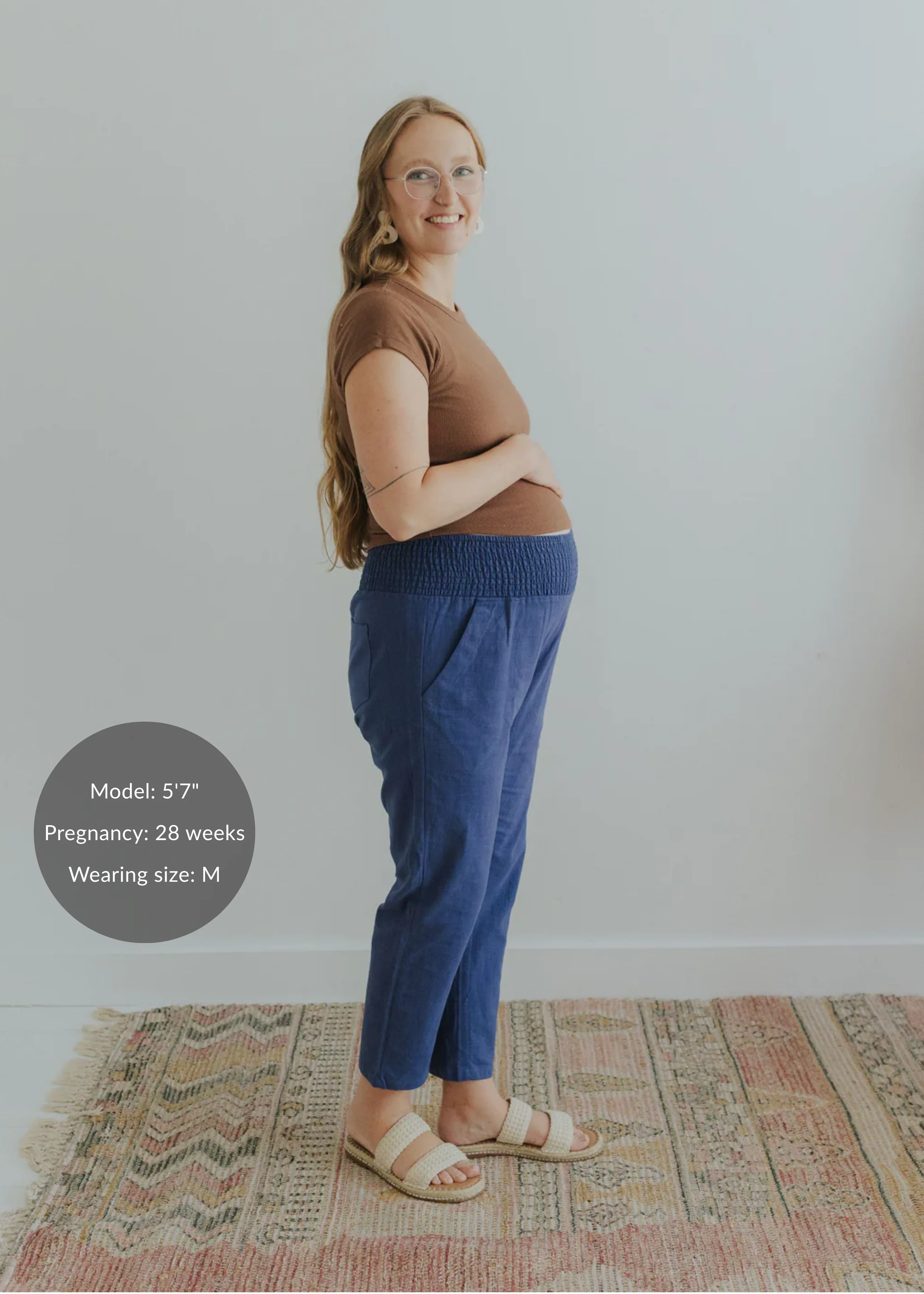 Everyday Transitional Smocked Linen Pant - Image 51