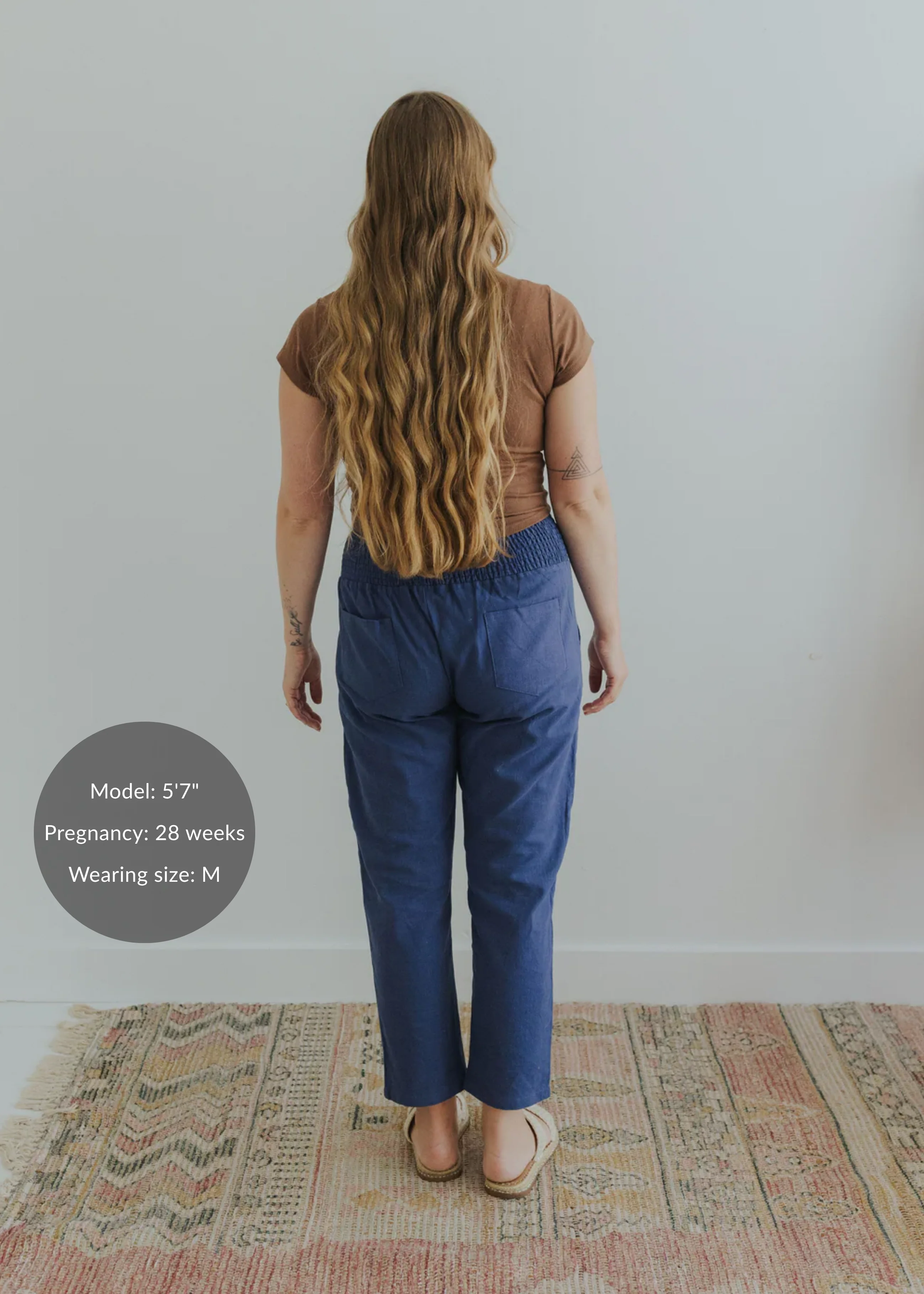 Everyday Transitional Smocked Linen Pant - Image 52