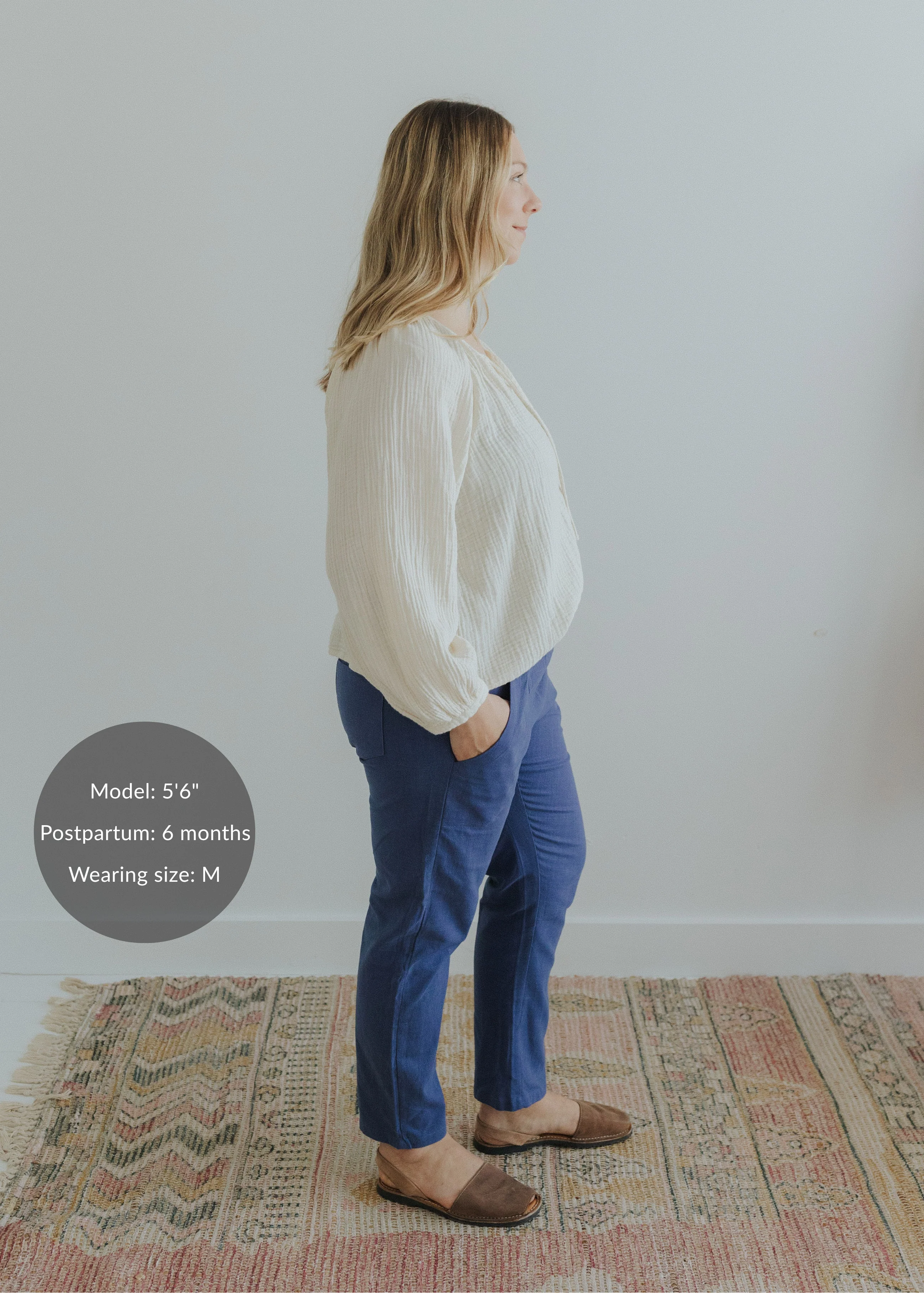 Everyday Transitional Smocked Linen Pant - Image 54