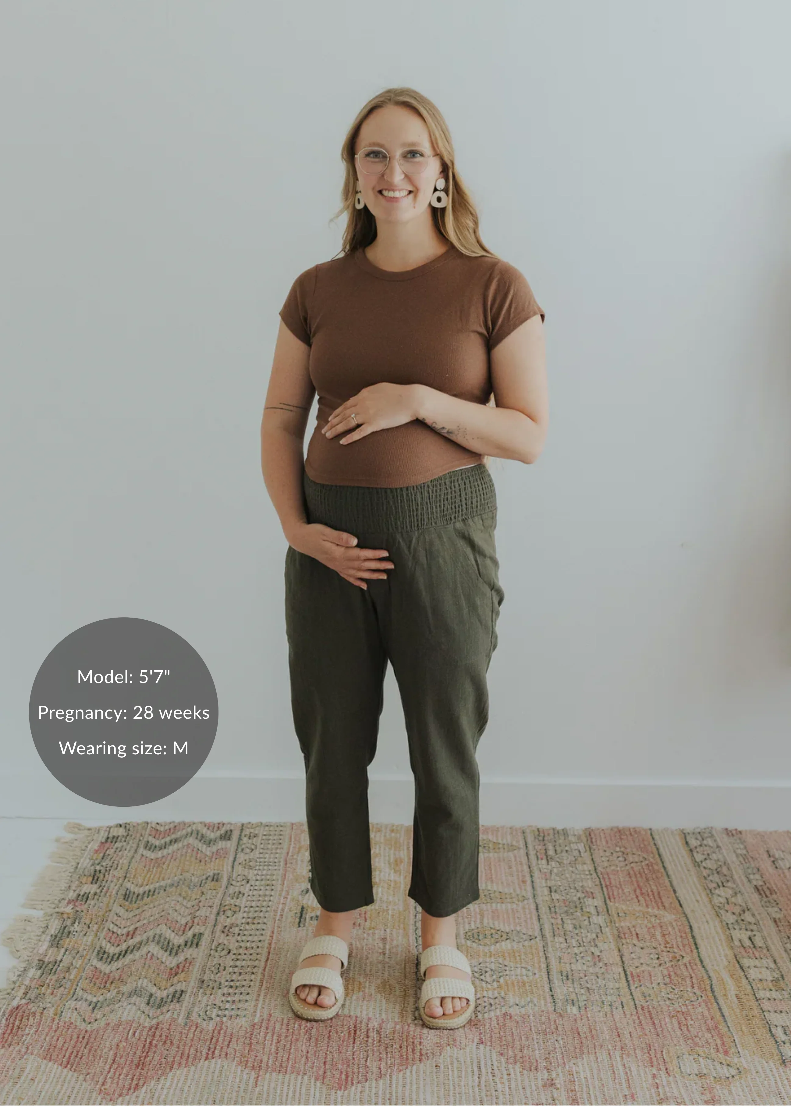 Everyday Transitional Smocked Linen Pant - Image 57