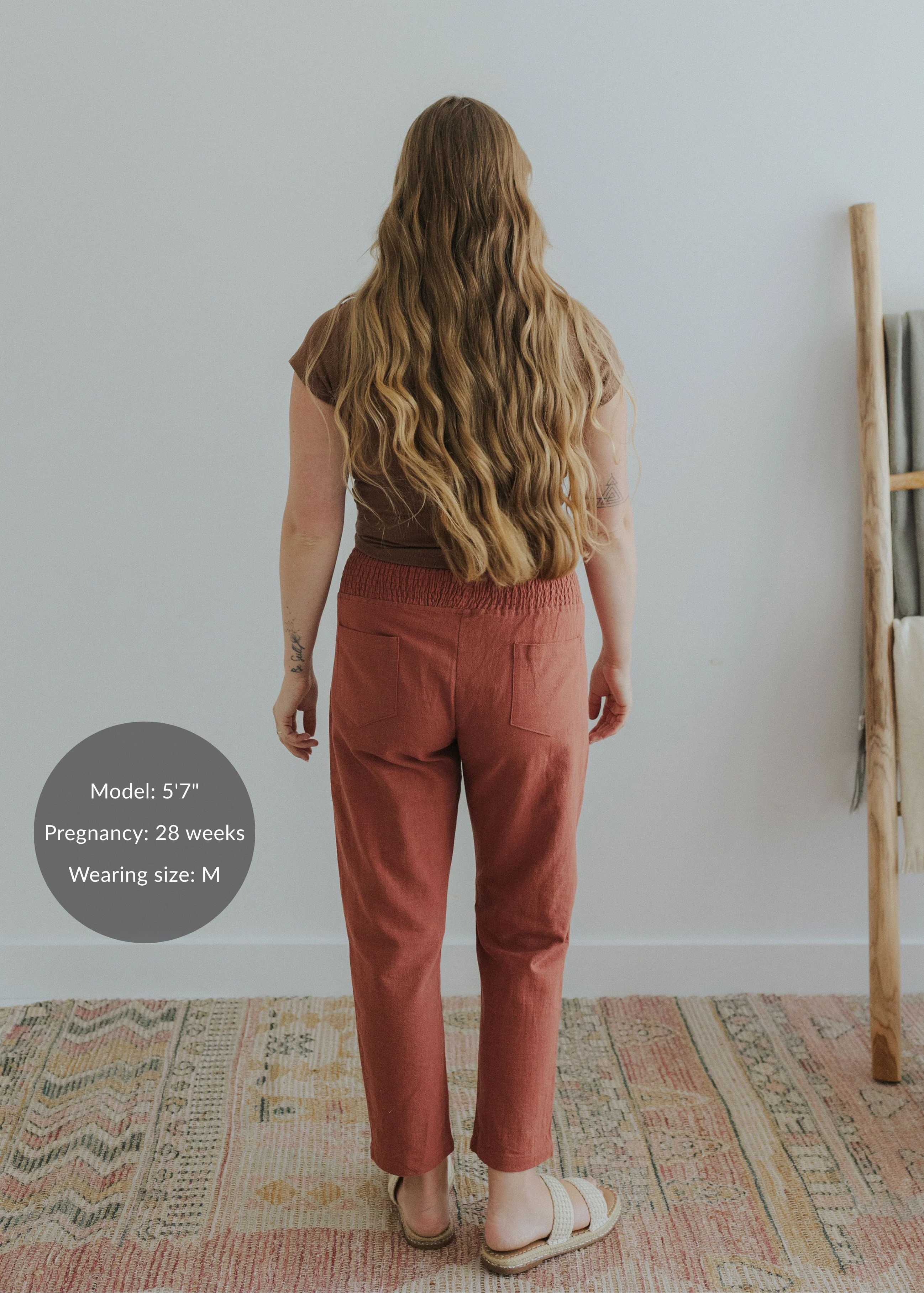 Everyday Transitional Smocked Linen Pant - Image 64