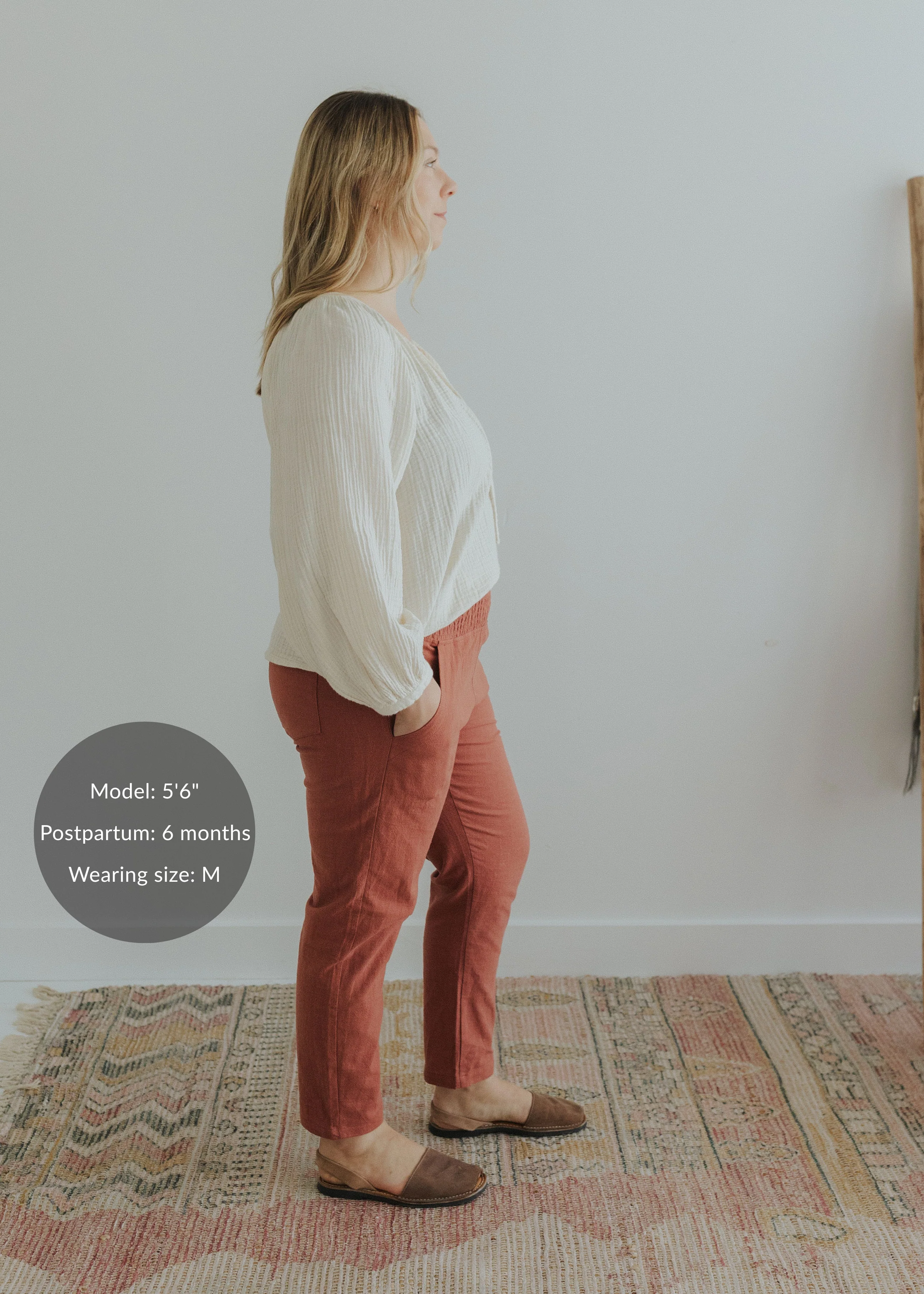 Everyday Transitional Smocked Linen Pant - Image 66