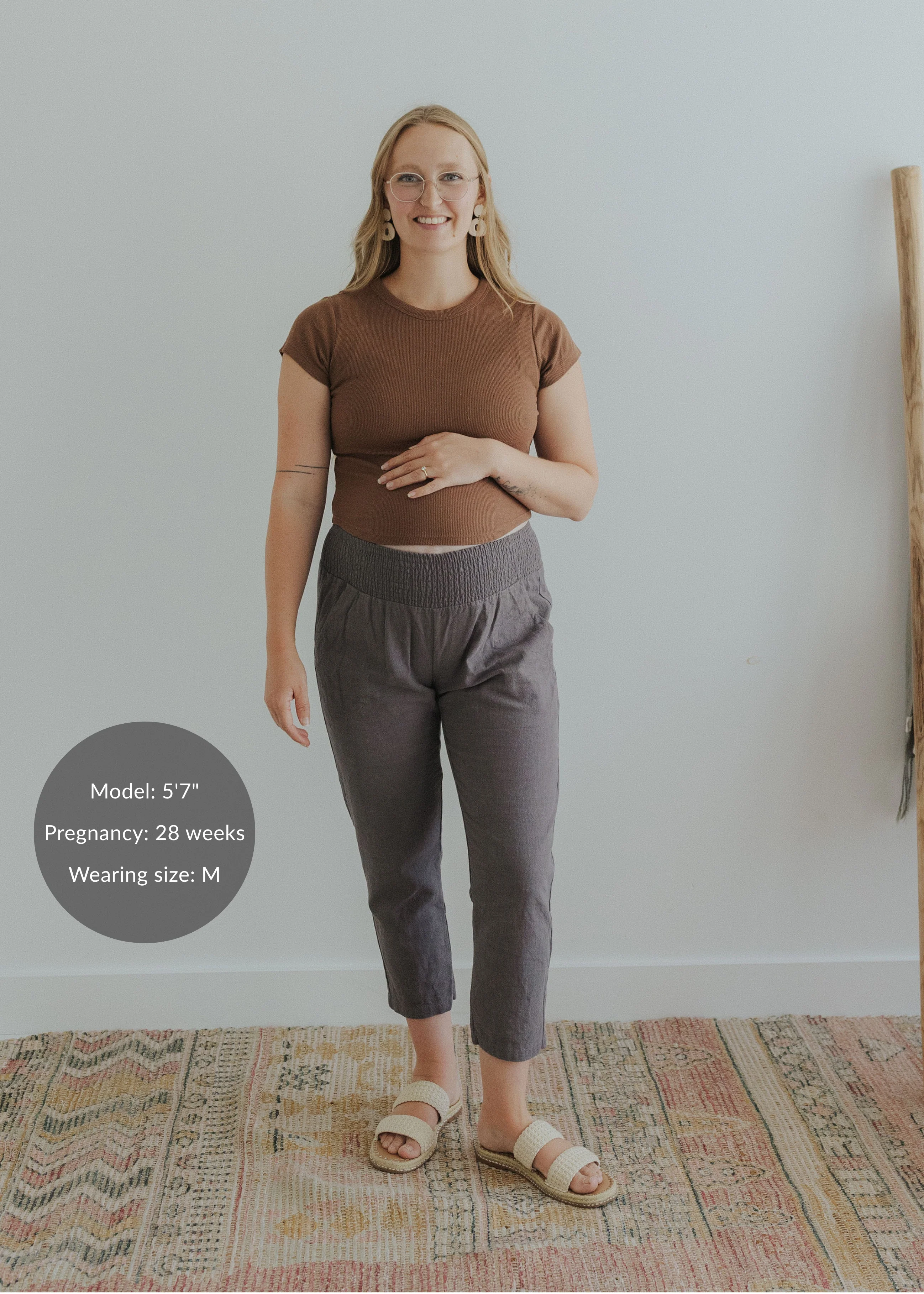 Everyday Transitional Smocked Linen Pant - Image 69