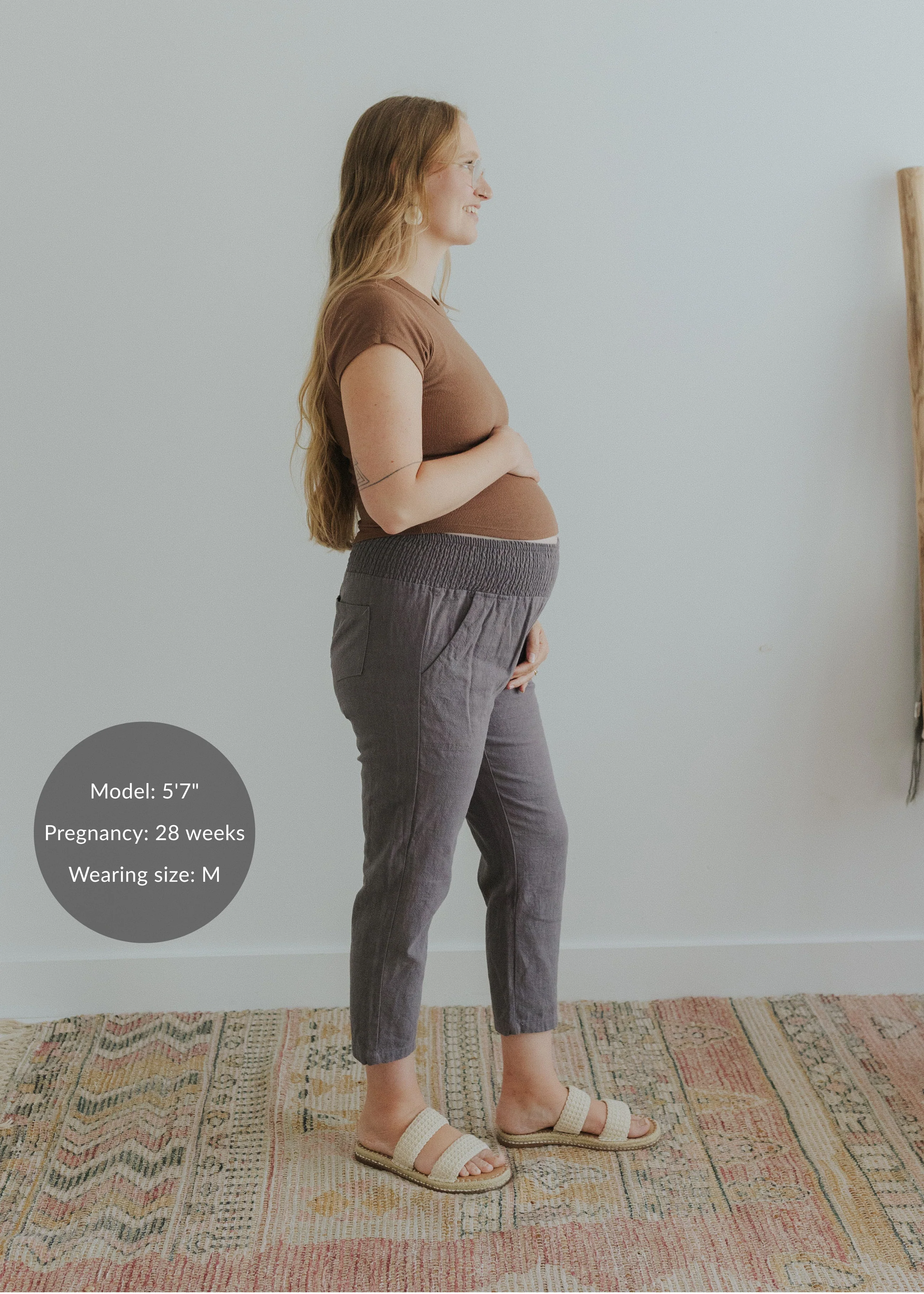 Everyday Transitional Smocked Linen Pant - Image 70