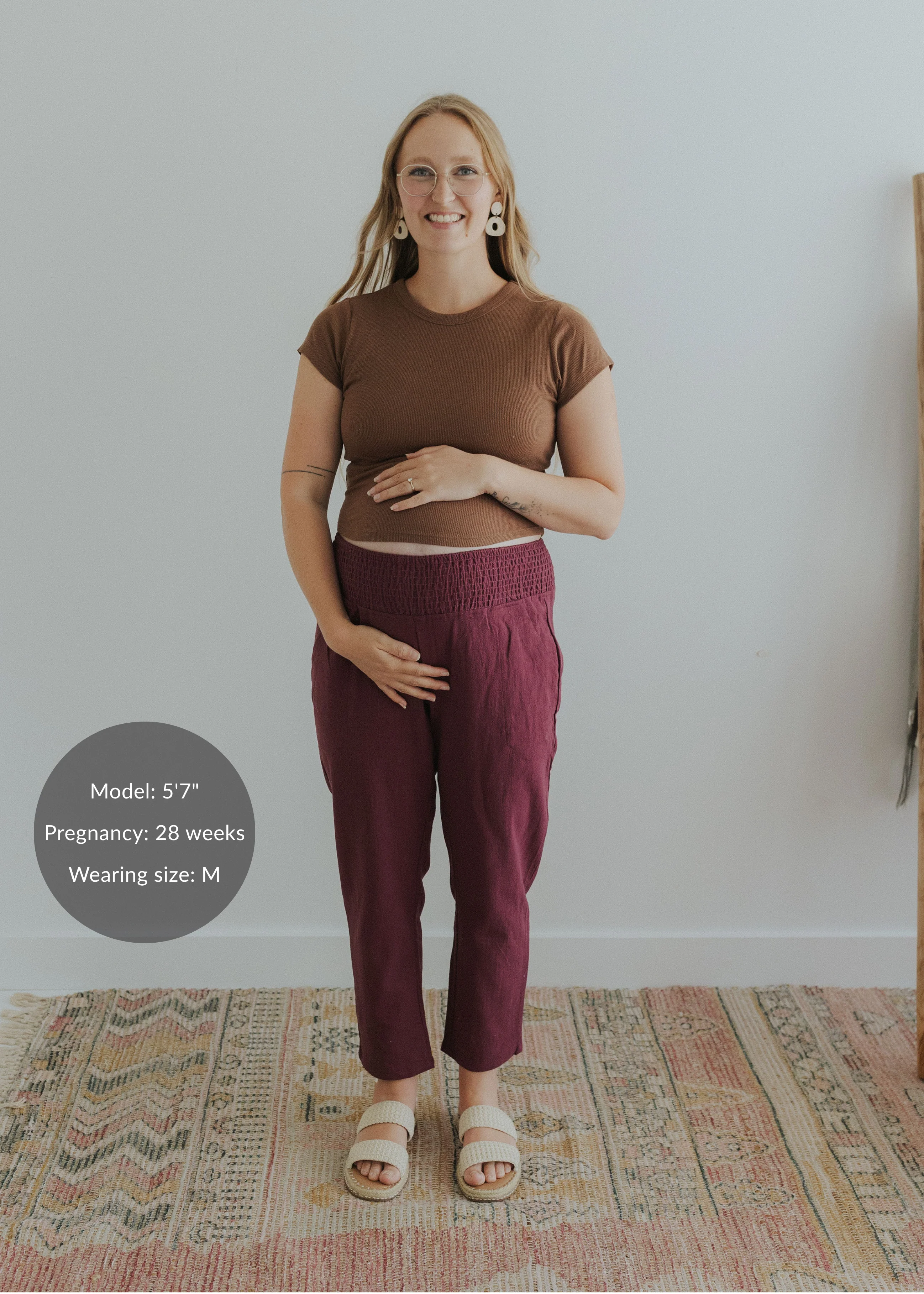 Everyday Transitional Smocked Linen Pant - Image 83