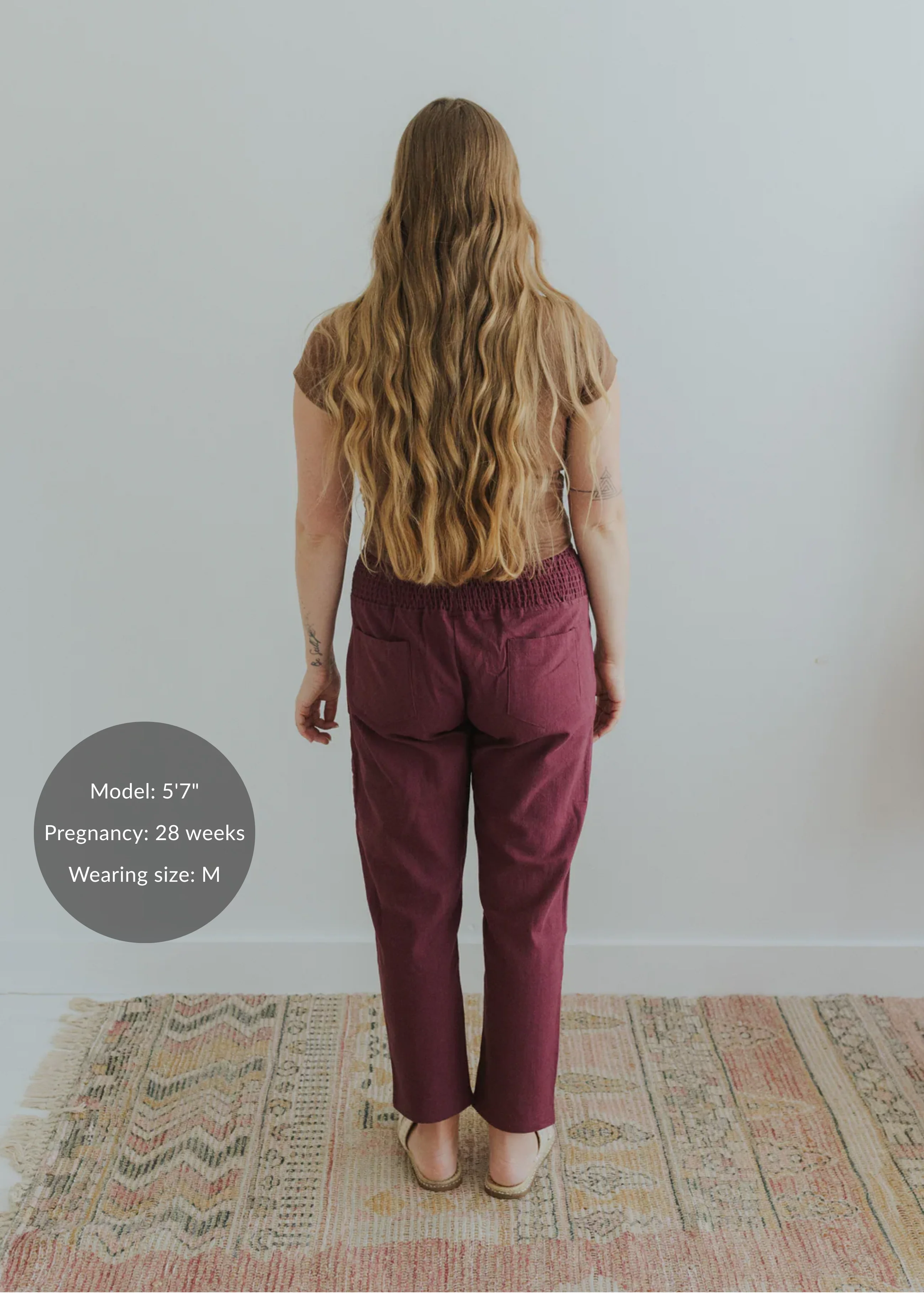 Everyday Transitional Smocked Linen Pant - Image 85