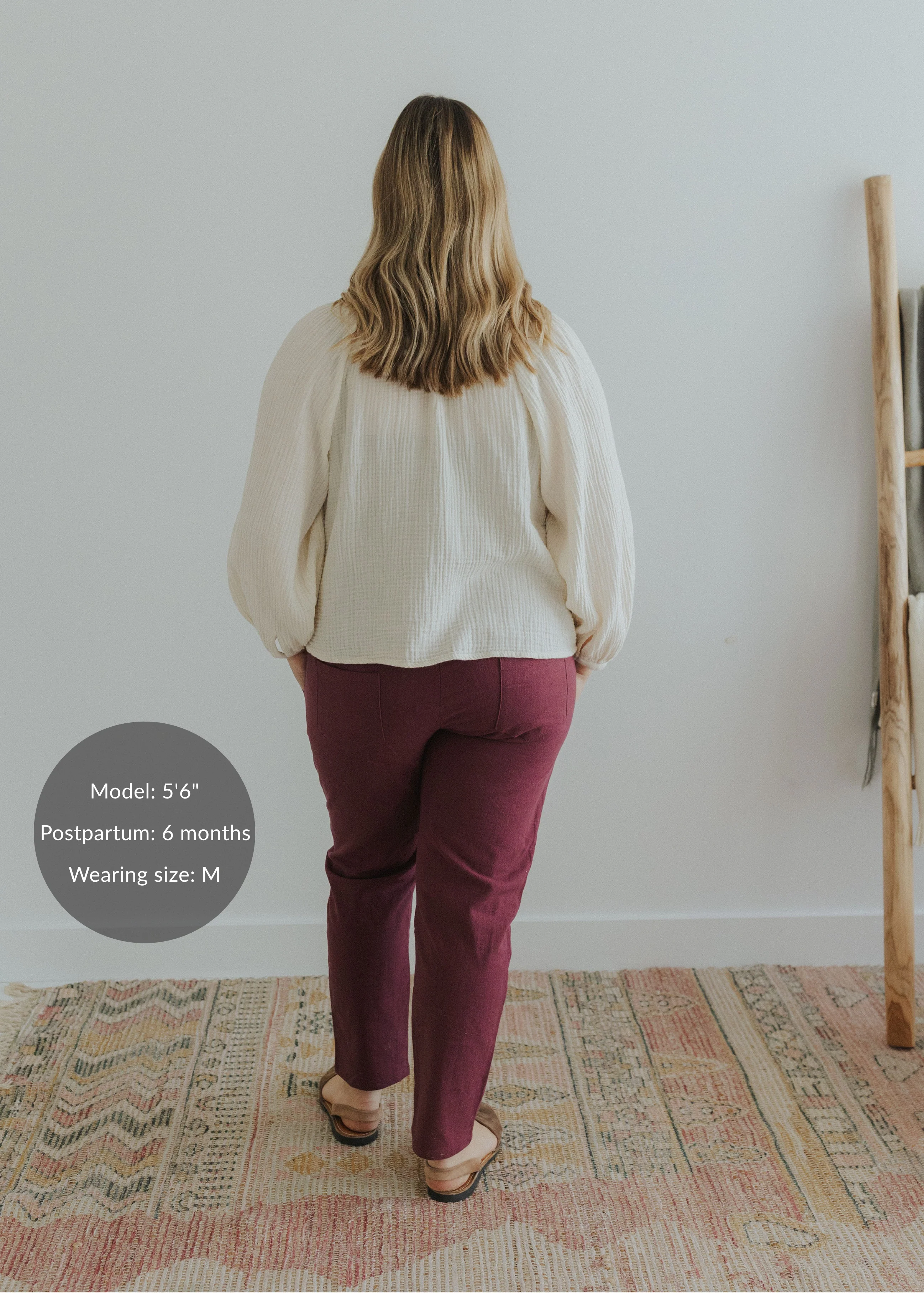 Everyday Transitional Smocked Linen Pant - Image 88