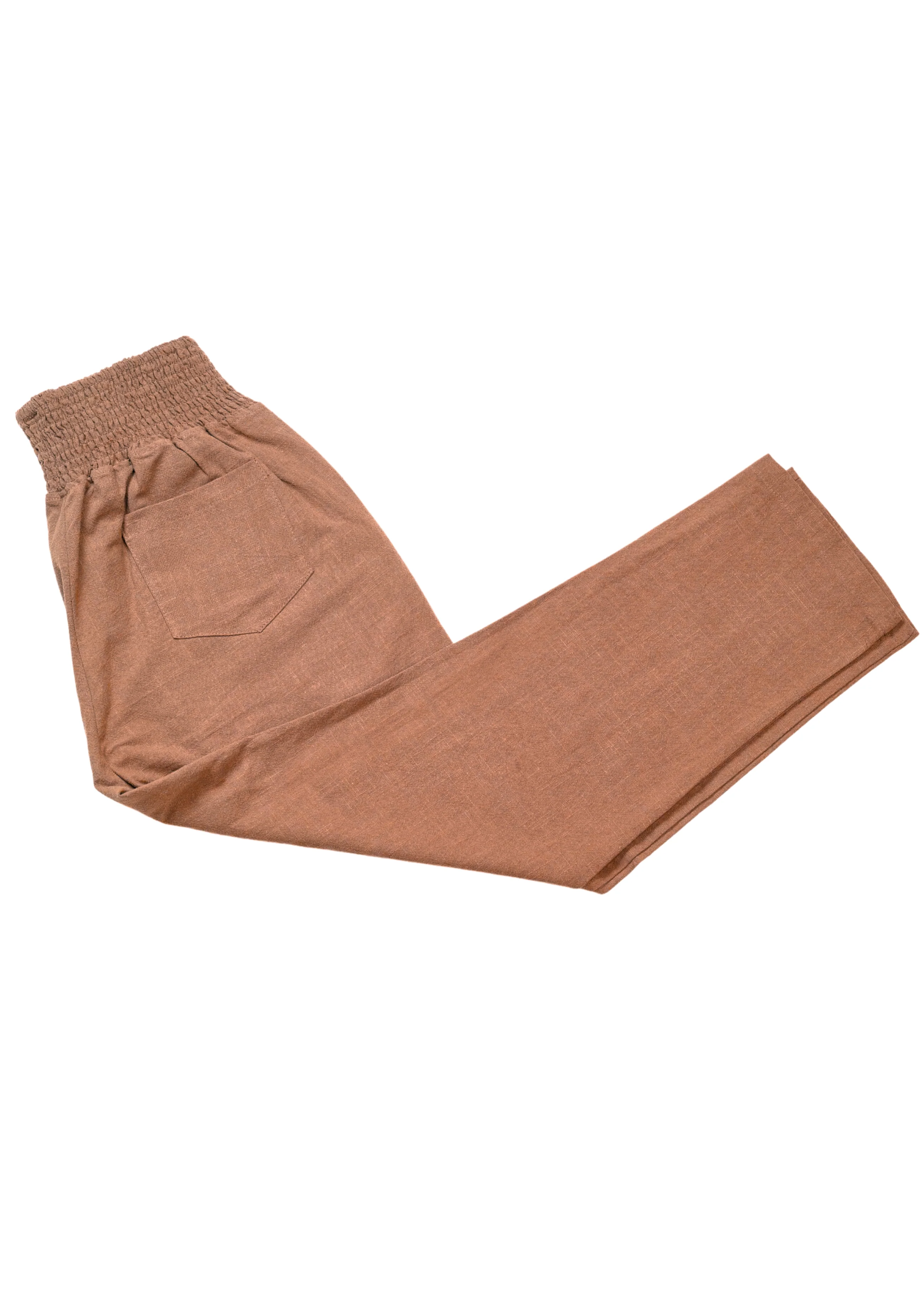 Everyday Transitional Smocked Linen Pant - Image 89