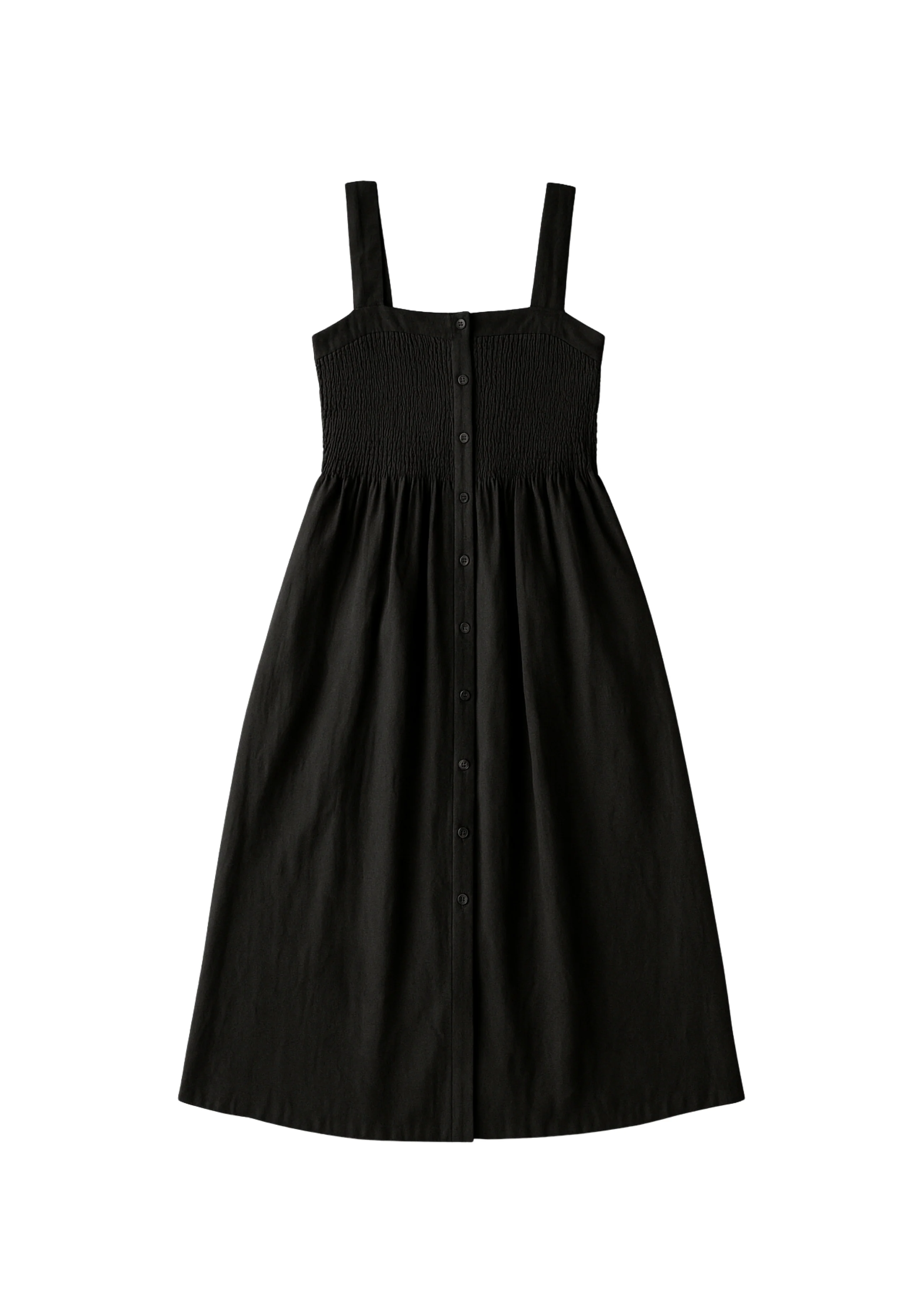 Juliette Strap Nursing Dress in Cotton/Linen - Image 6