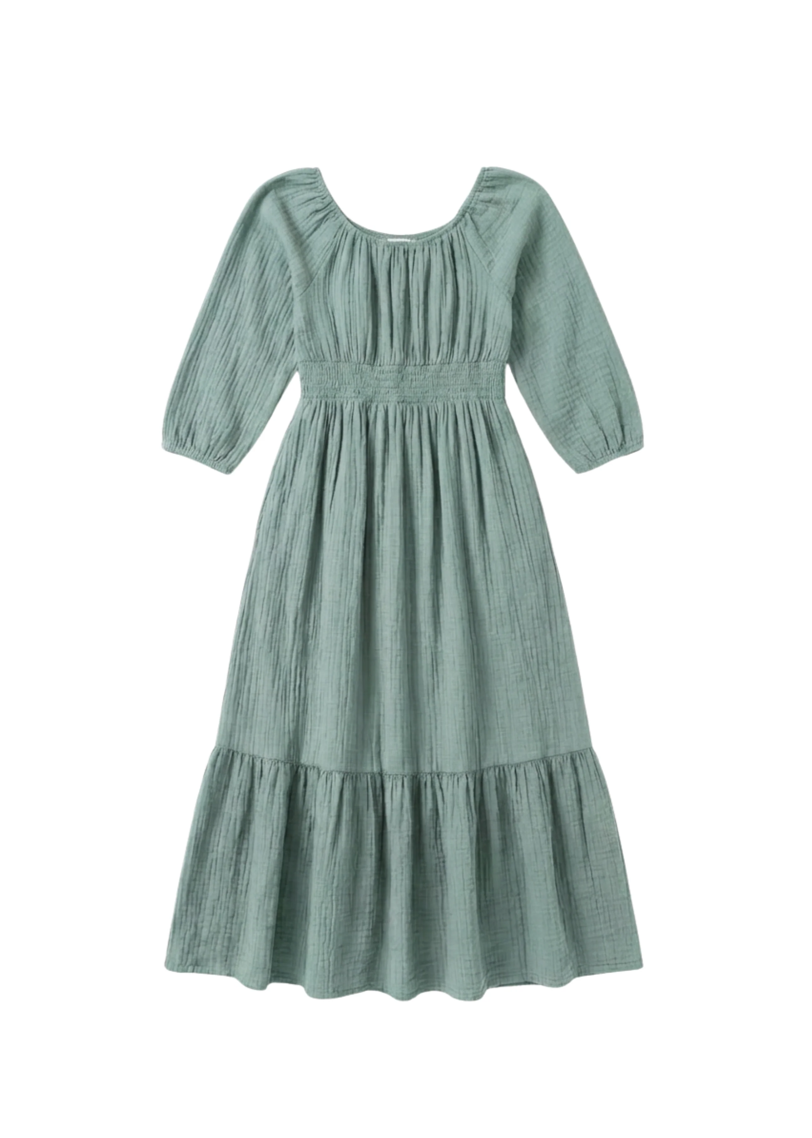 Eliza Maternity and Nursing Dress in Cotton Gauze - Image 18