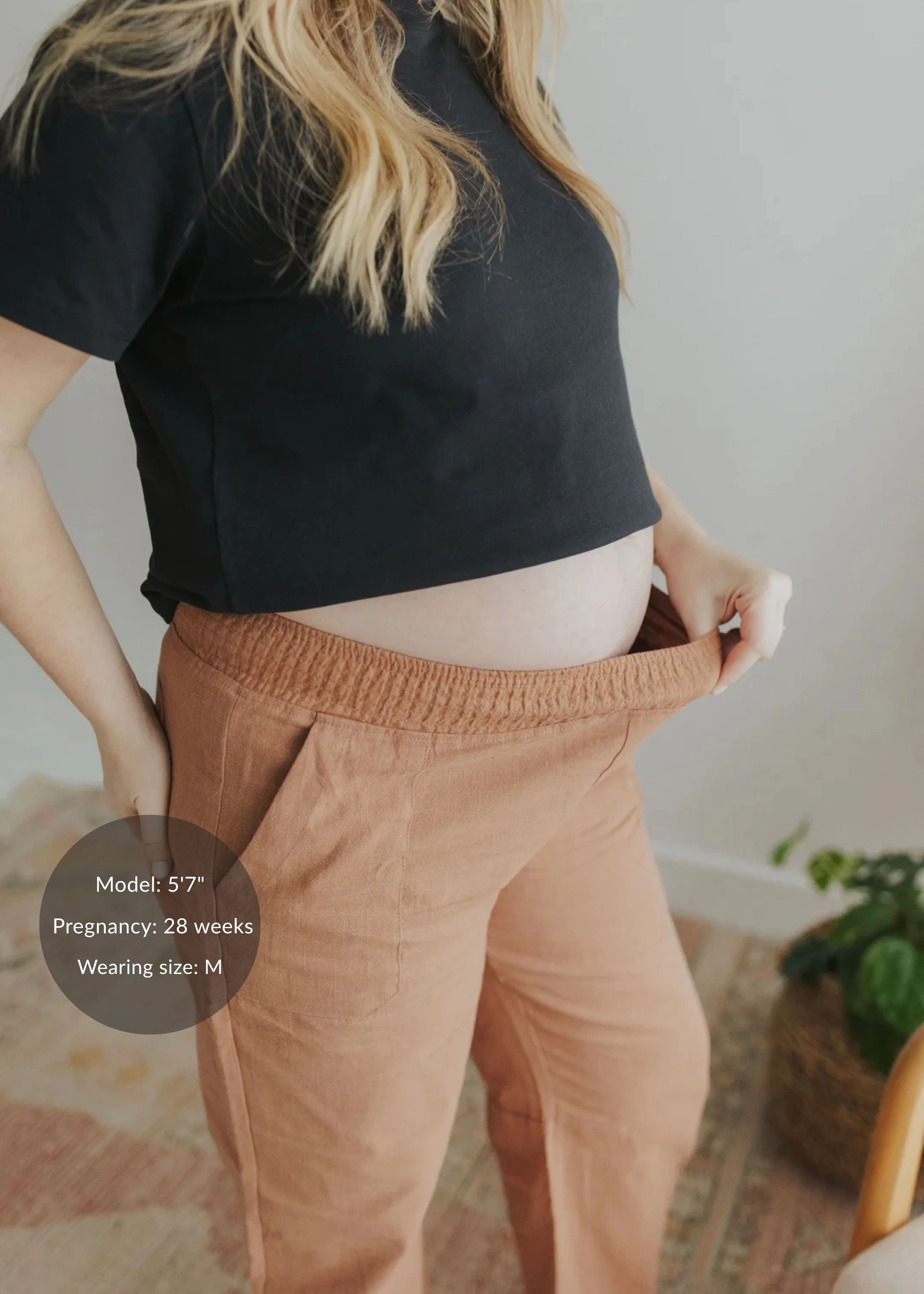 The Everyday Barrel Pant in Linen/Cotton - Image 6