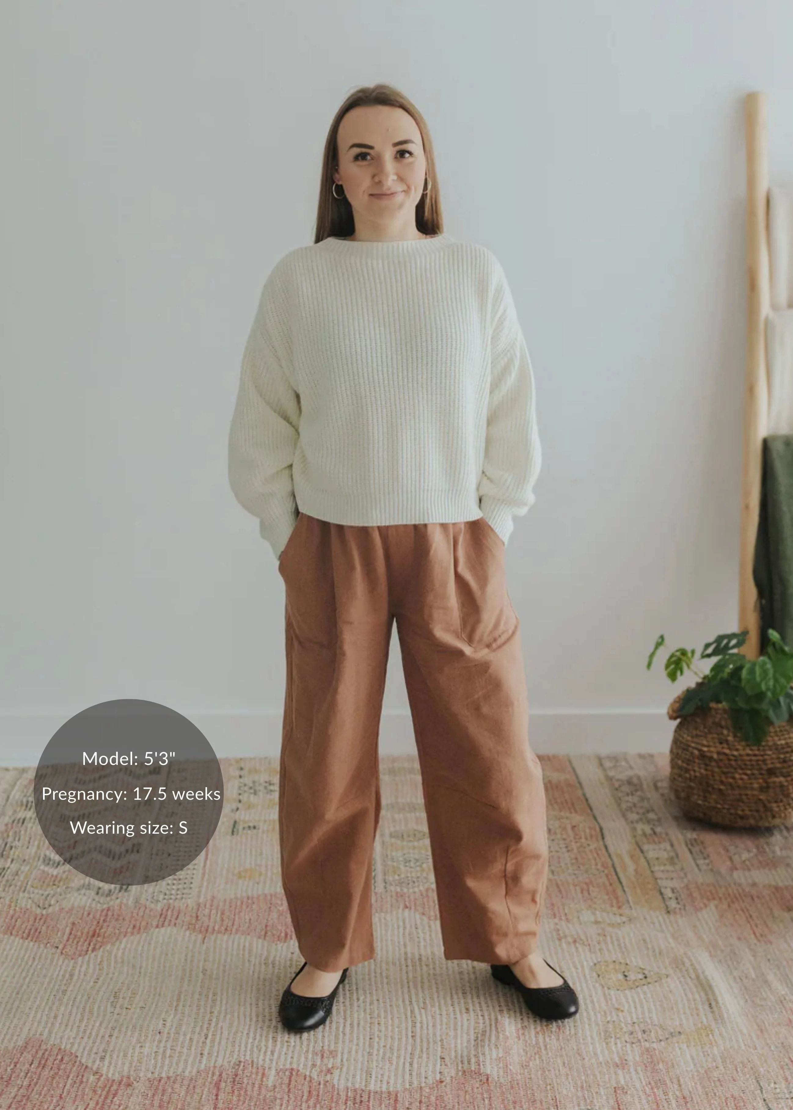 The Everyday Barrel Pant in Linen/Cotton - Image 7