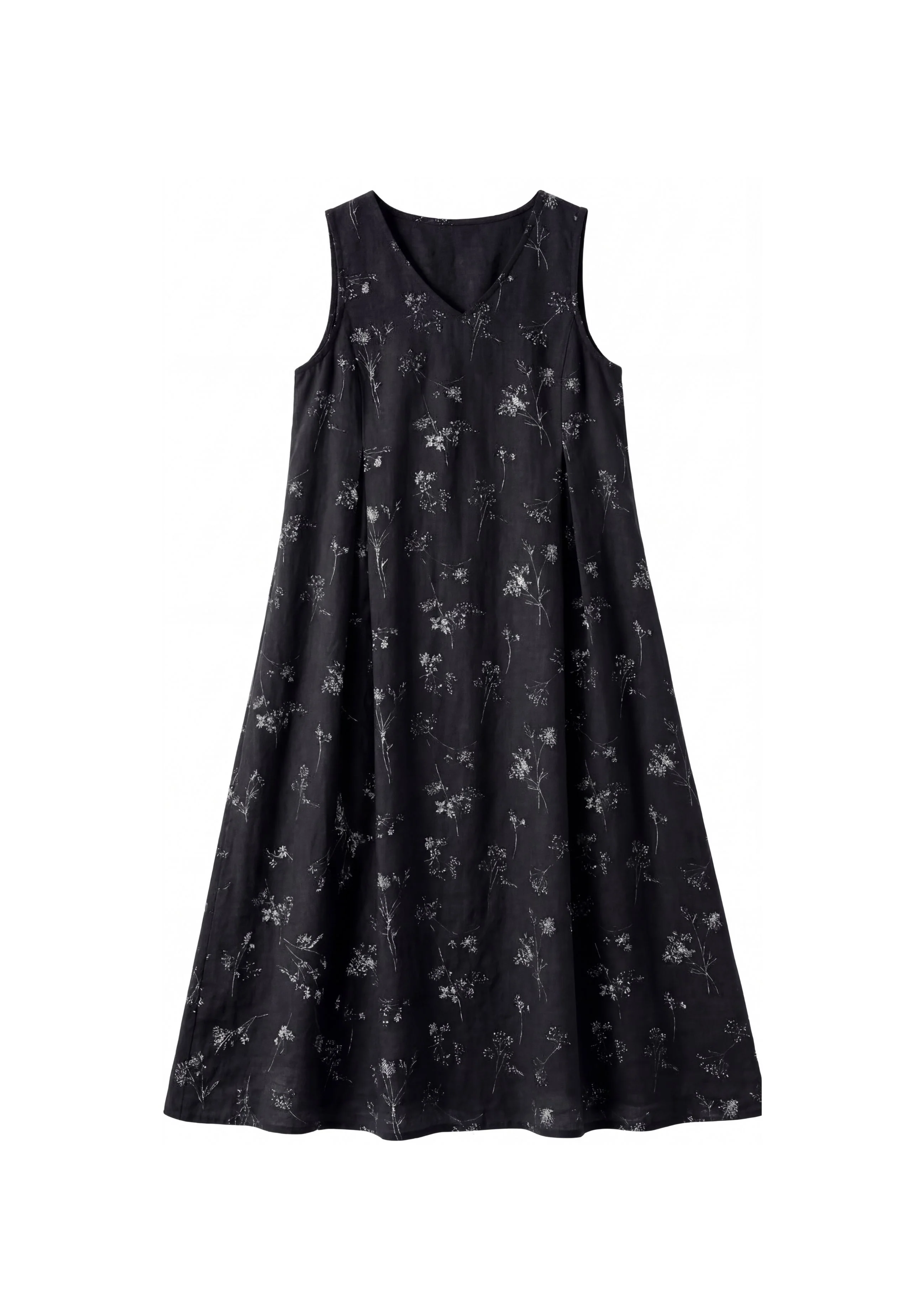 Transitional A-line Dress in Cotton - Image 3