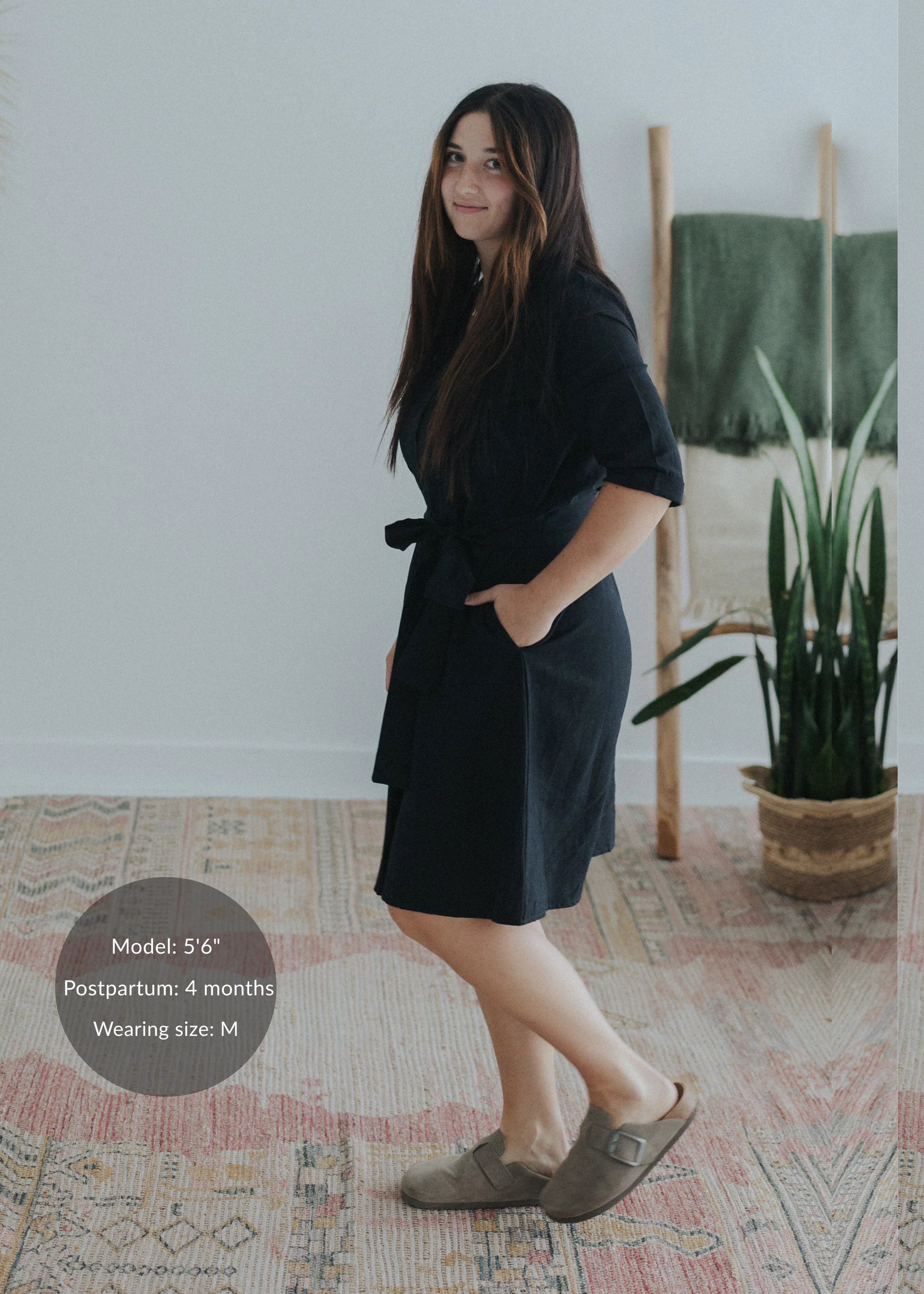 Willow Dress in Cotton/Linen - Image 3