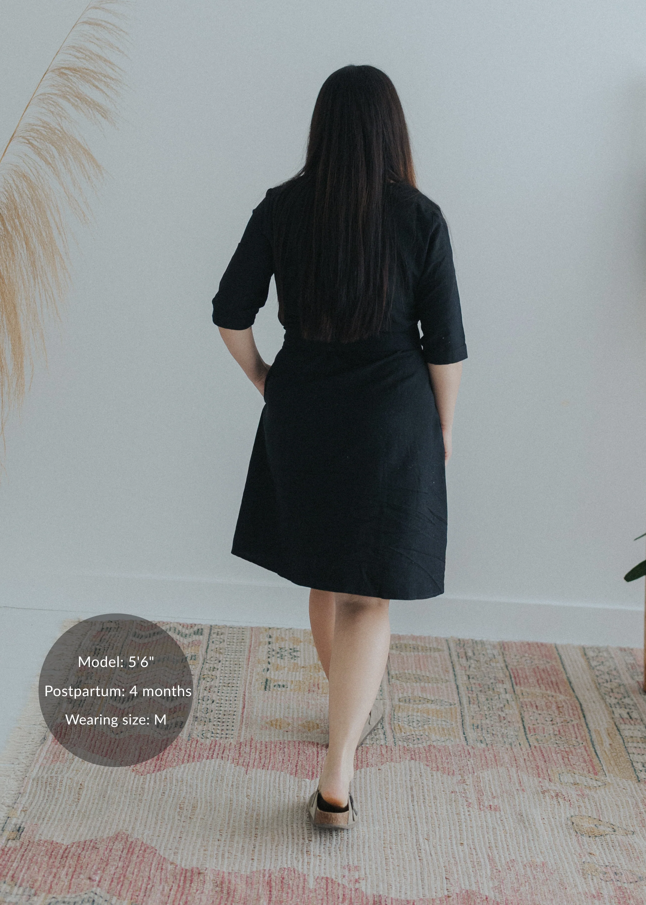 Willow Dress in Cotton/Linen - Image 4